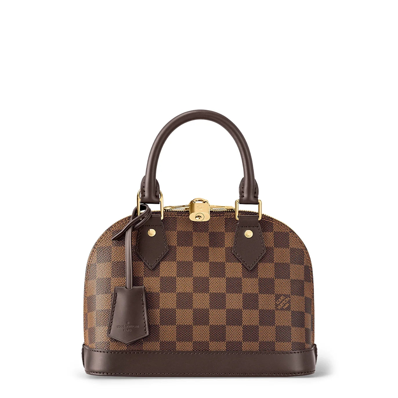 Sac Louis Vuitton Damier Ebene Canvas Alma BB