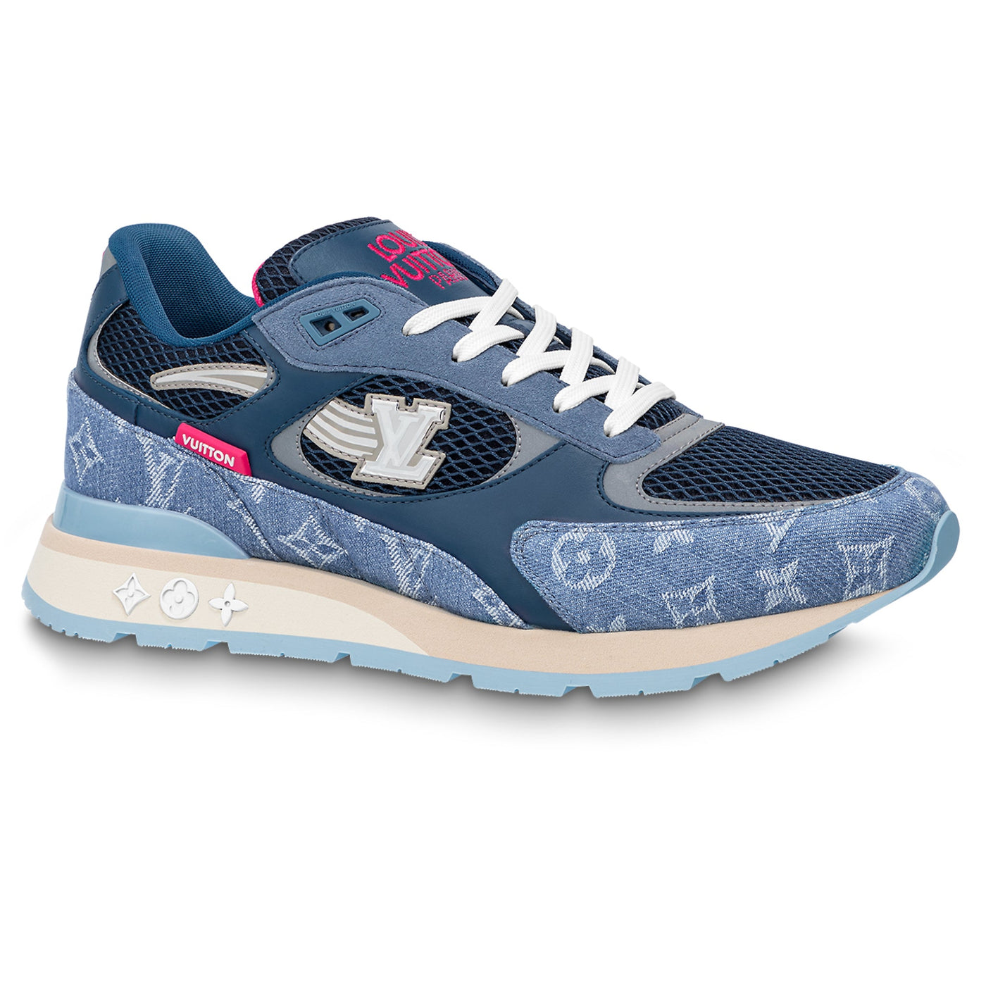 Baskets Louis Vuitton Run Away Bleu