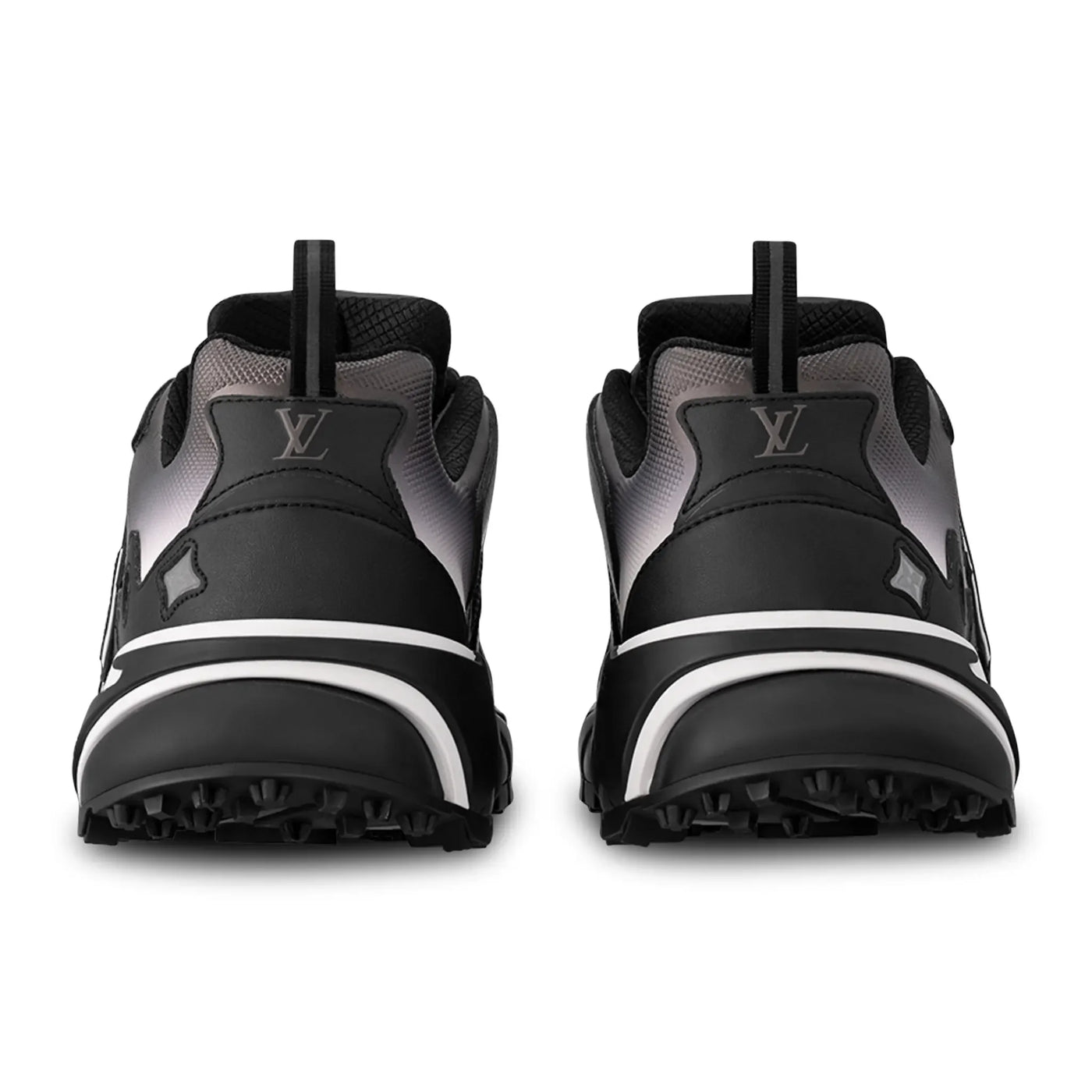 Baskets Louis Vuitton Runner Tatic Noir Blanc — vue 4
