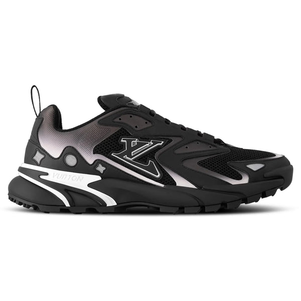 Baskets Louis Vuitton Runner Tatic Noir Blanc