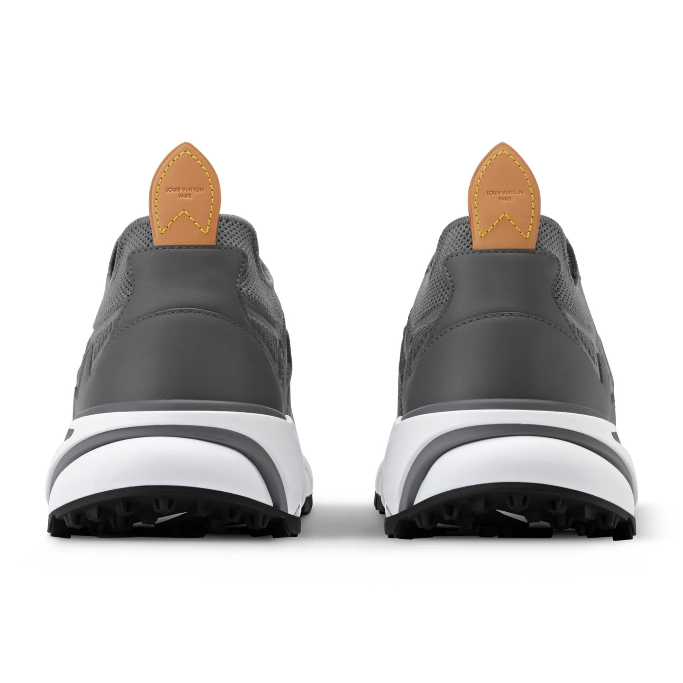 Baskets Louis Vuitton Runner Tatic Gris — vue 4