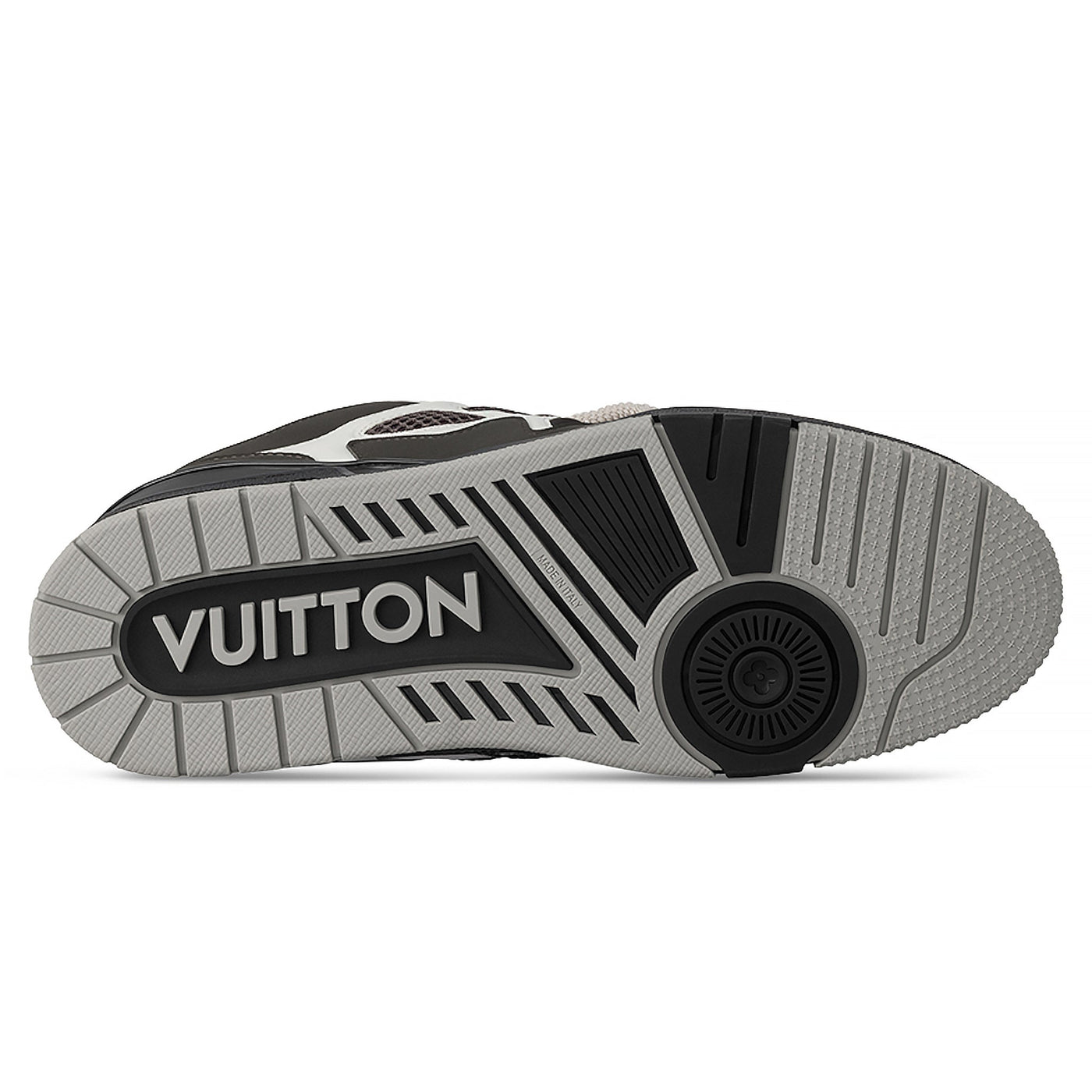 Baskets Louis Vuitton Skate Monogram Marron — vue 5