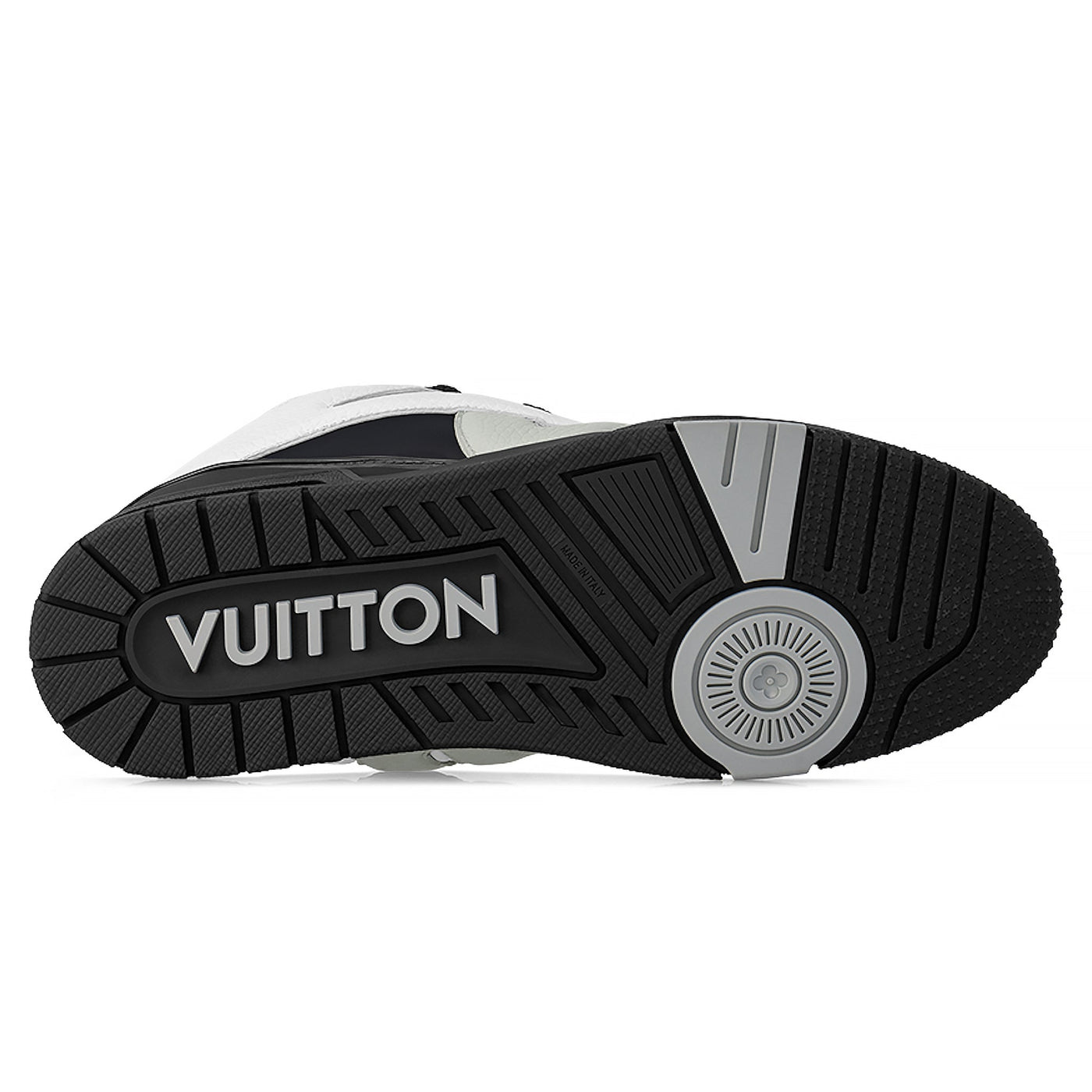 Baskets Louis Vuitton Skate Trainer Anthracite — vue 5