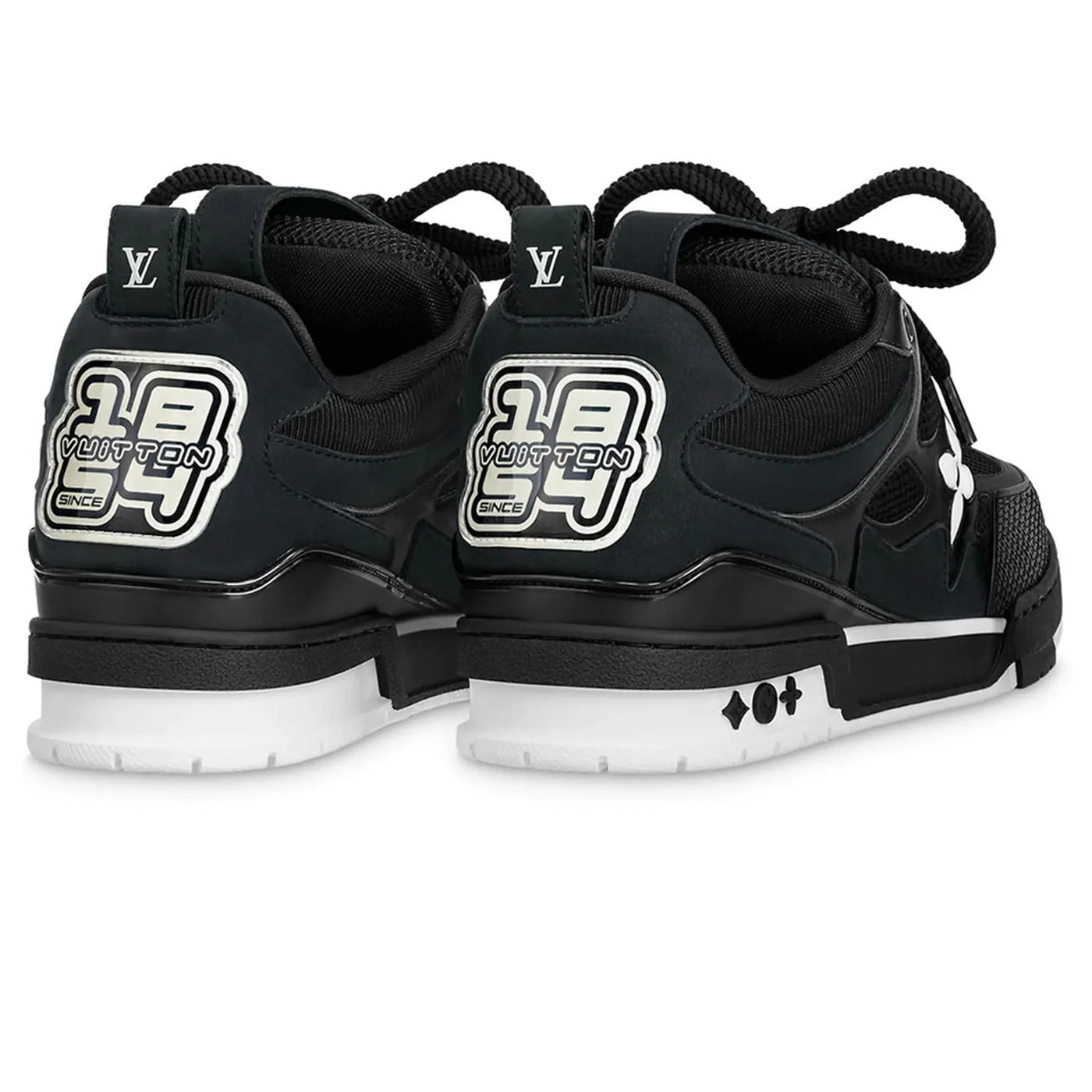 Baskets Louis Vuitton Skate Trainer Noir — vue 2