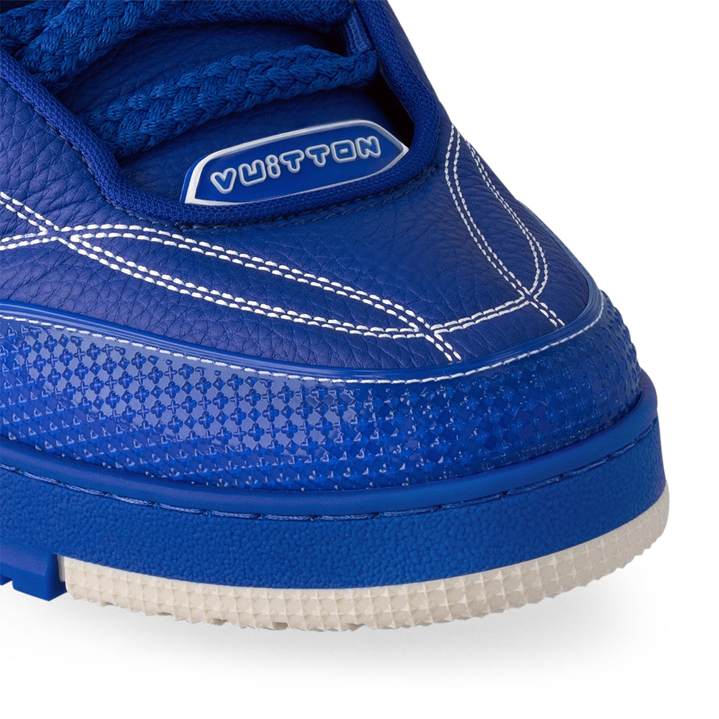 Baskets Louis Vuitton Skate Trainer Bleu — vue 6