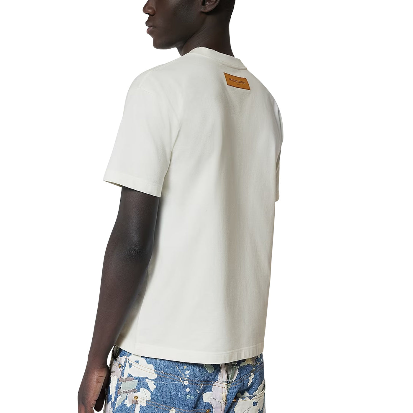 T-Shirt Louis Vuitton Teen Bedroom Blanc T Shirt — vue 3