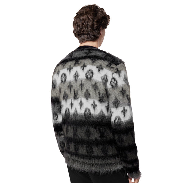 Cardigan Louis Vuitton Monogram Mohair Multicoloured Cardigan — alt