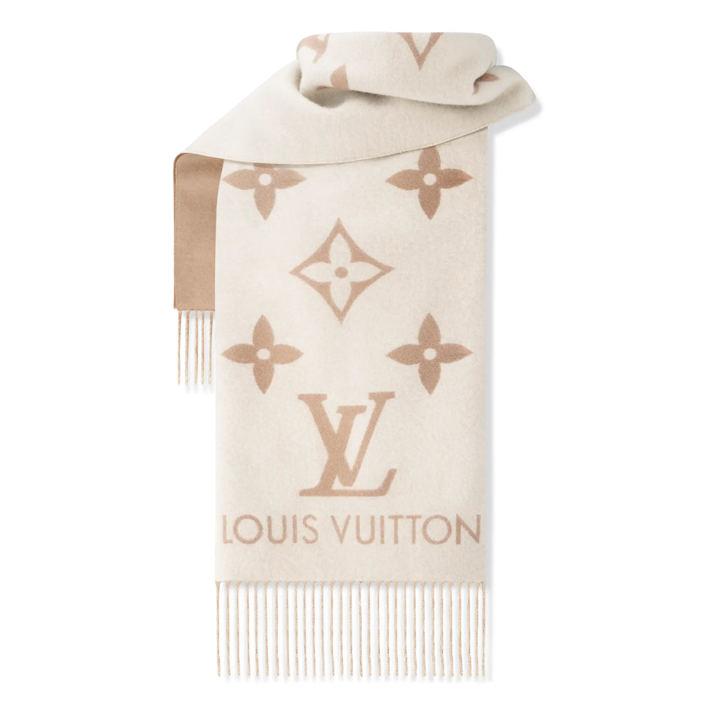 Écharpe Louis Vuitton Reykjavik Beige Clair — vue 2