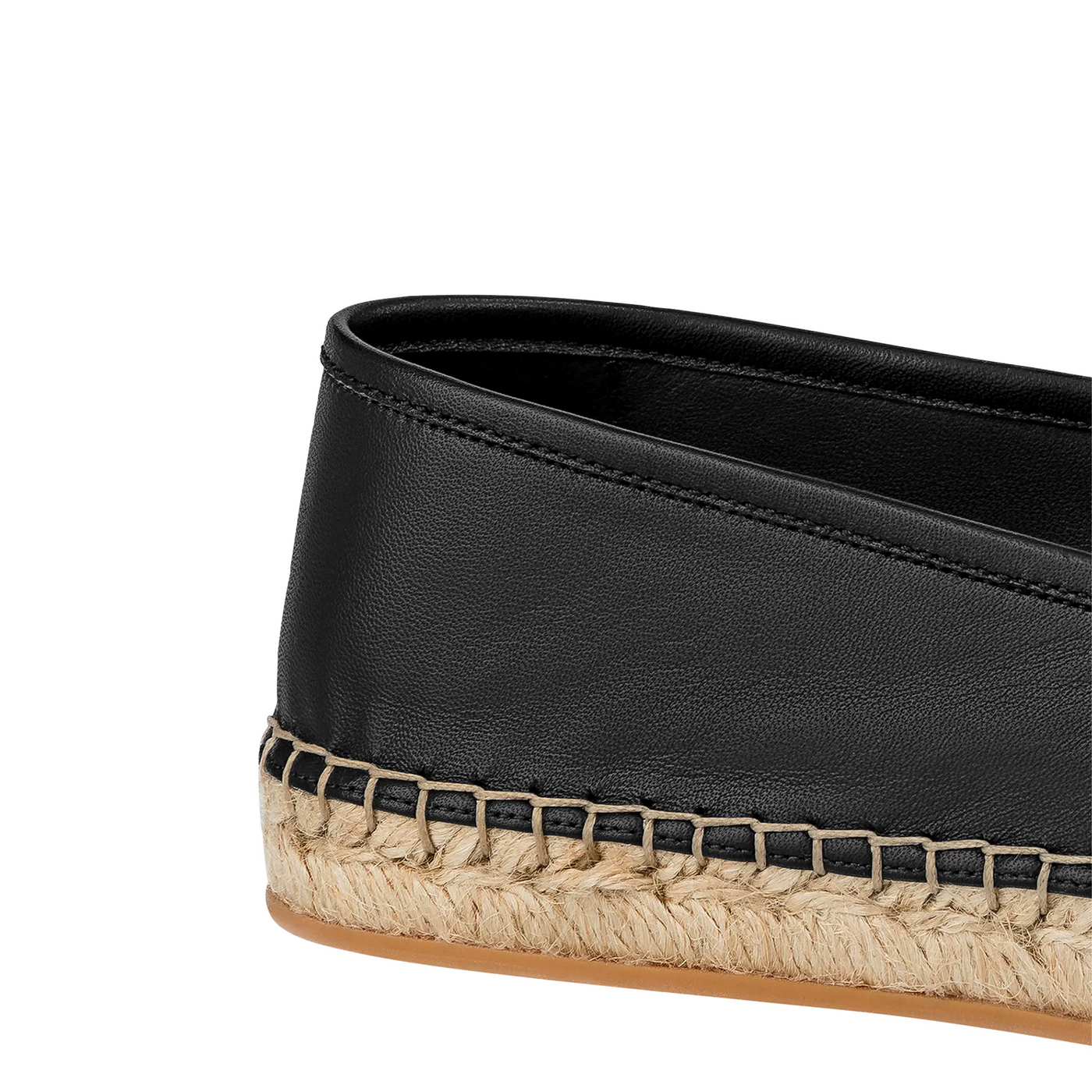 Espadrilles Louis Vuitton Starboard Leather Noir Espadrilles — vue 7