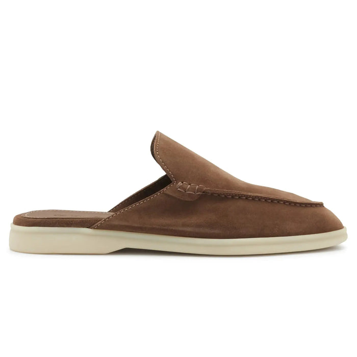Mocassins Babouche Daim — Sauge
