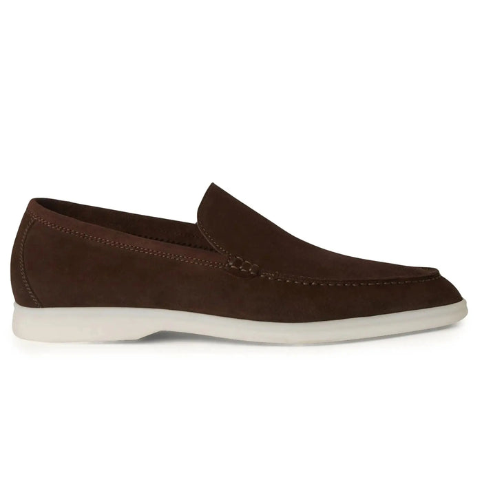 Mocassins Daim — Chocolat