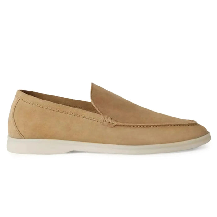 Mocassins Daim — Gris Fumé