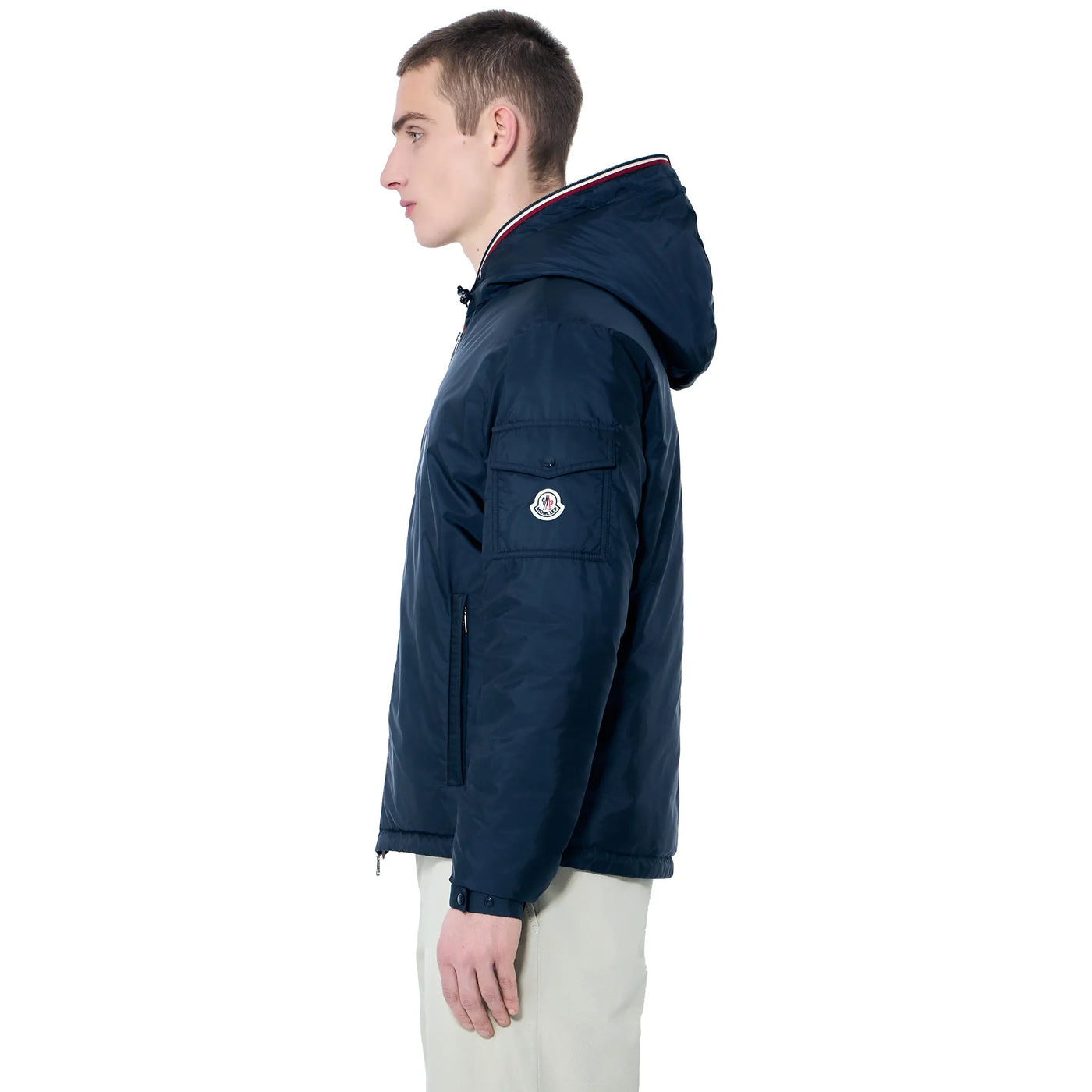 Doudoune Moncler Evettes Marine Puffer — vue 4