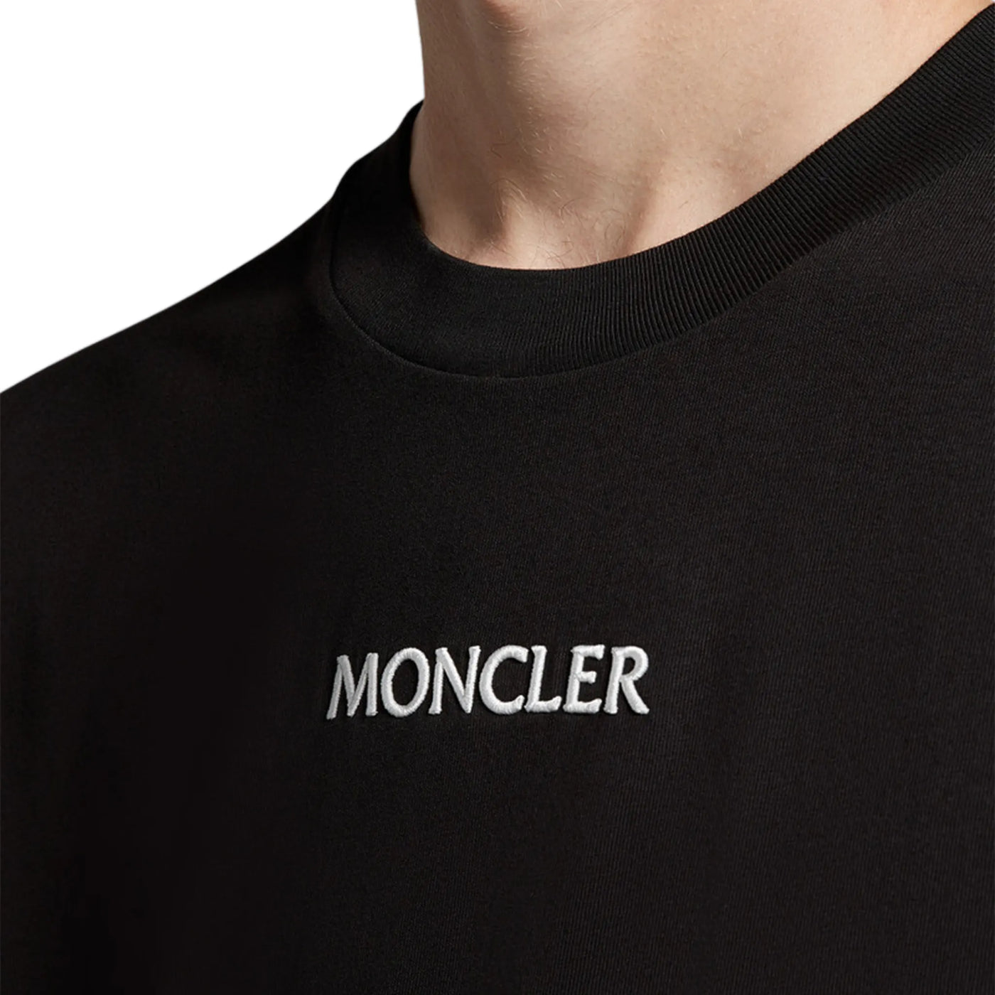 T-Shirt Moncler Graphic Logo Noir T Shirt — vue 6