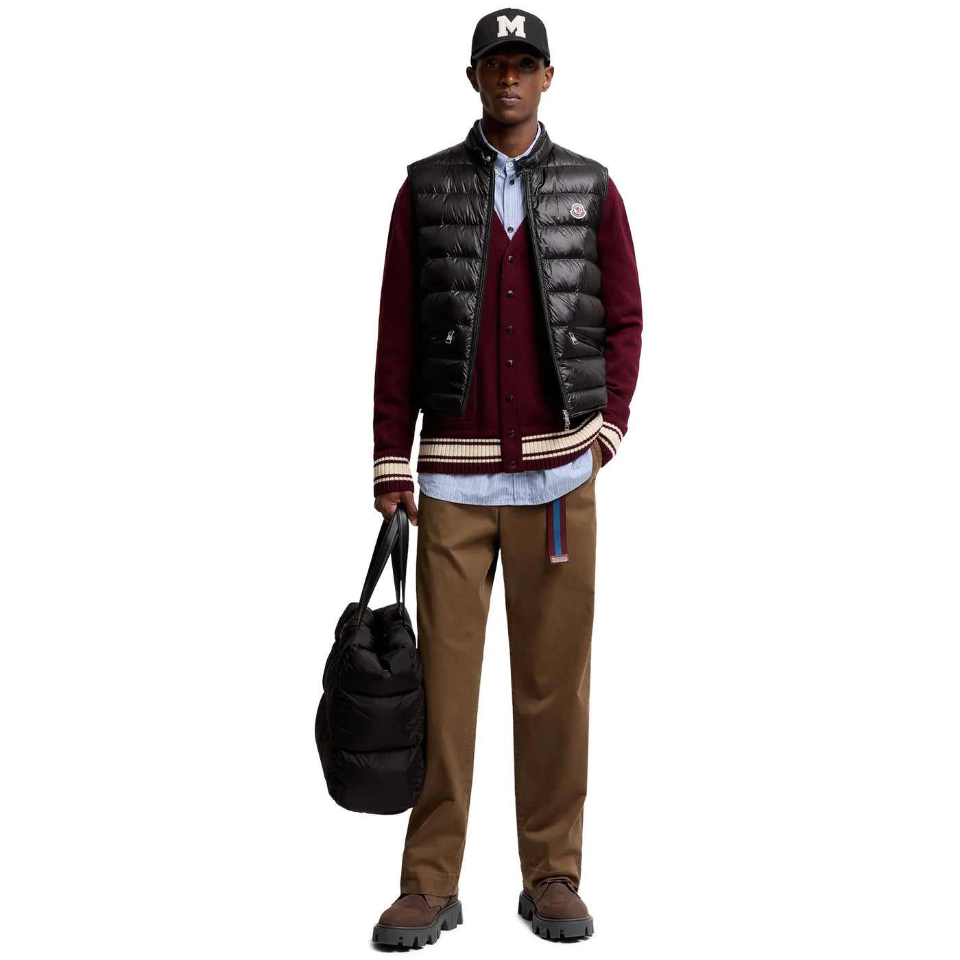 Gilet Moncler Gui Noir Gilet — vue 6