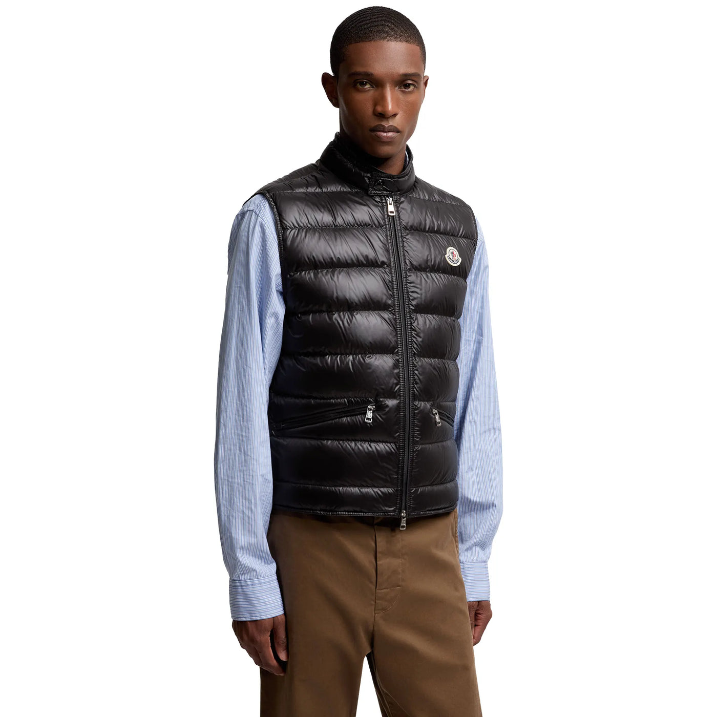 Gilet Moncler Gui Noir Gilet — vue 3