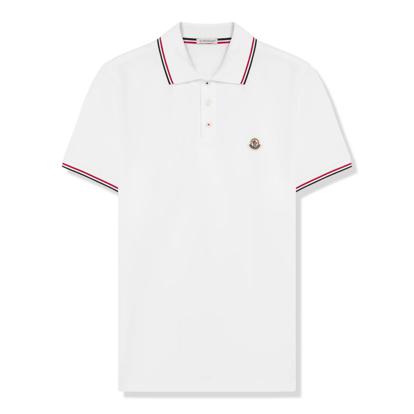Polo Moncler Logo Cotton Maglia Polo Shirt