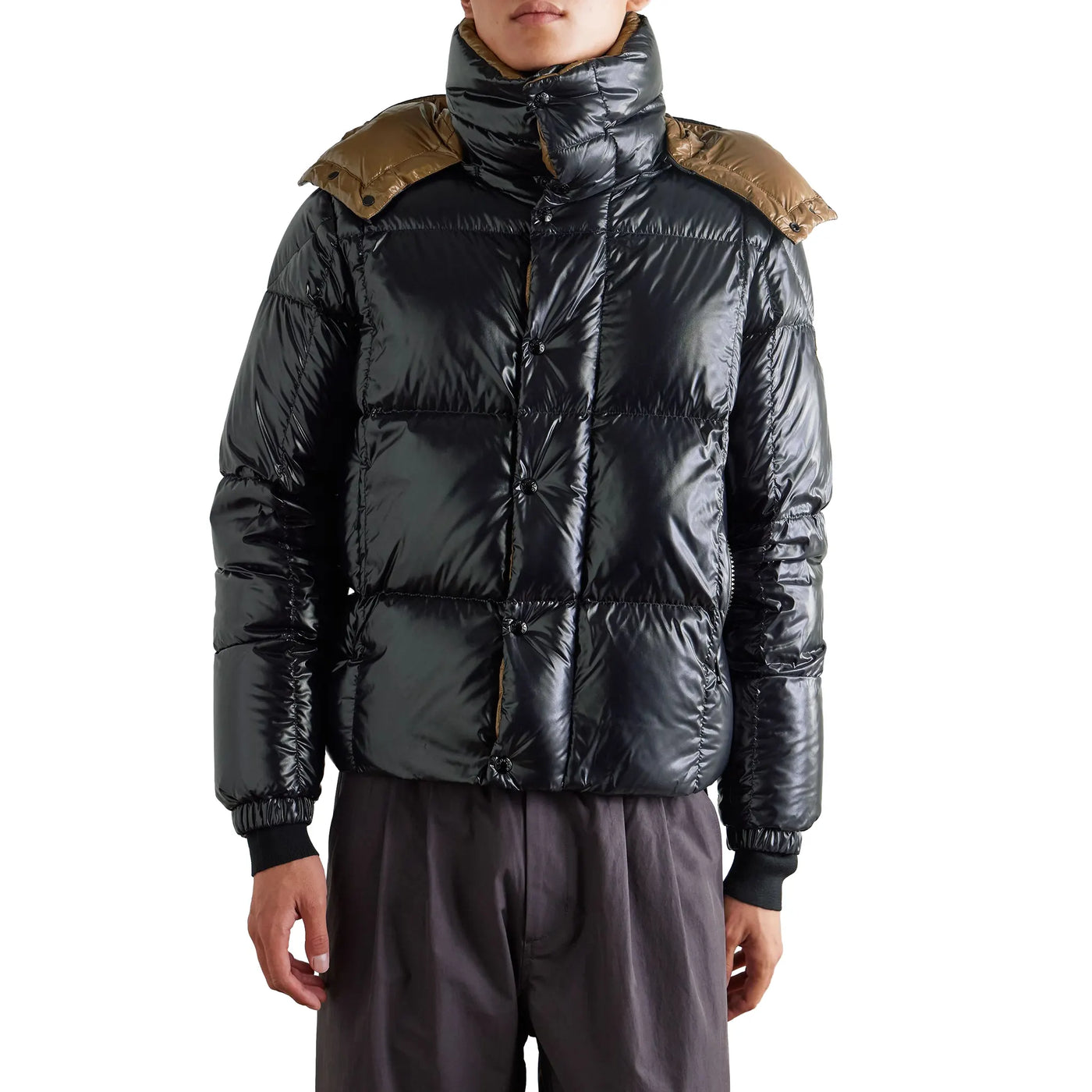 Veste Moncler Parana Hooded Noir — vue 3