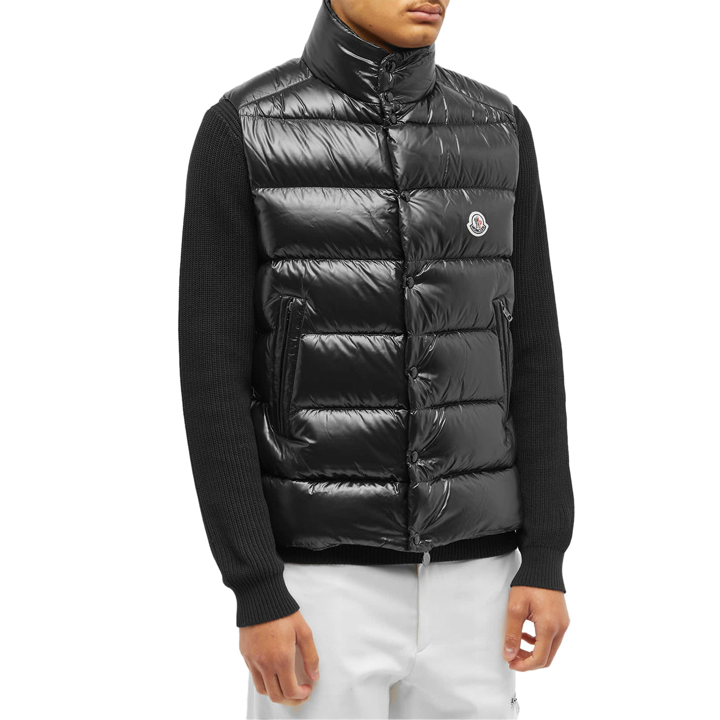 Gilet Moncler Tibb Noir Gilet — vue 4