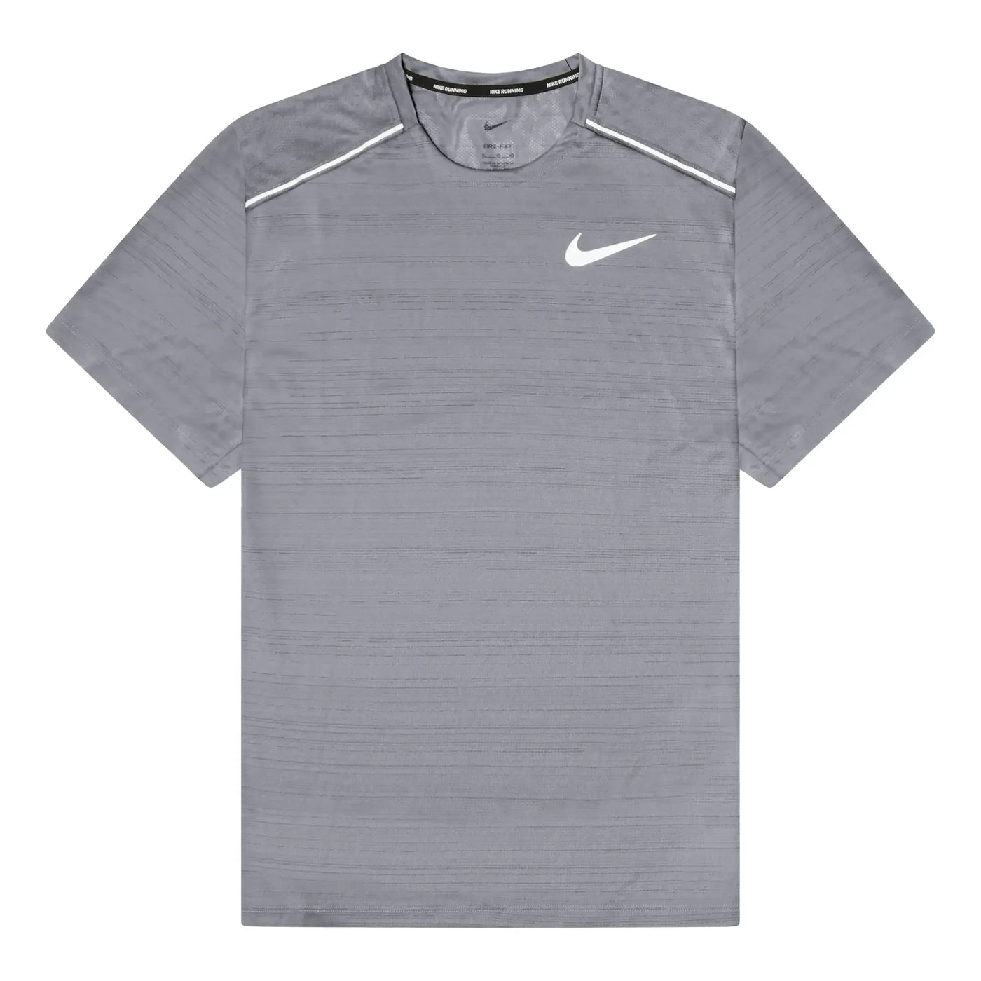 Baskets Nike Dri-FIT 1.0 Gris Miler Running T Shirt