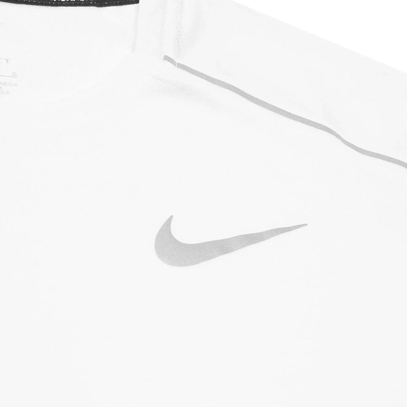 Baskets Nike Dri-FIT 1.0 Blanc Miler Running T Shirt — vue 7
