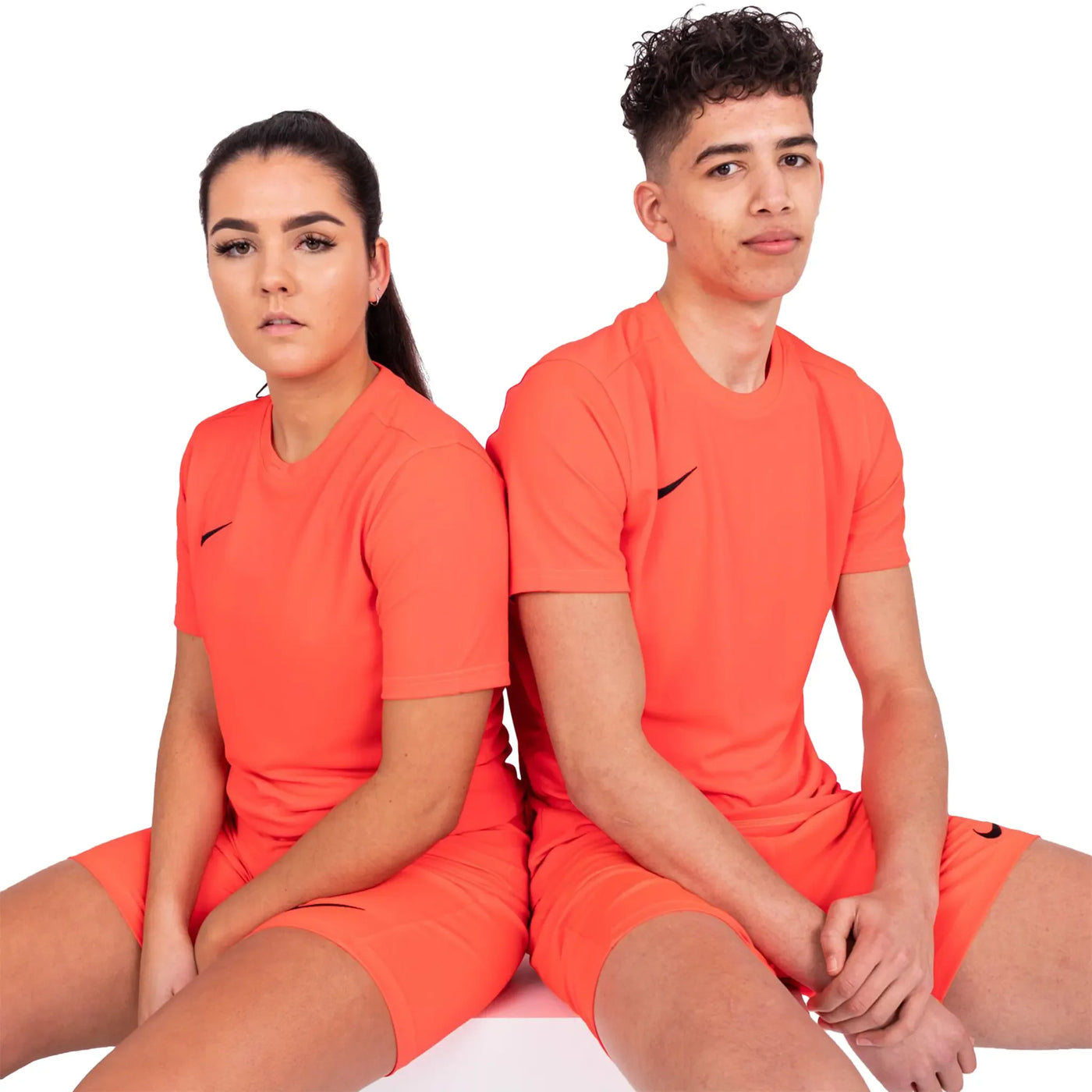 T-Shirt Nike Dri-FIT Park VII SS Bright Crimson Noir T Shirt — vue 4
