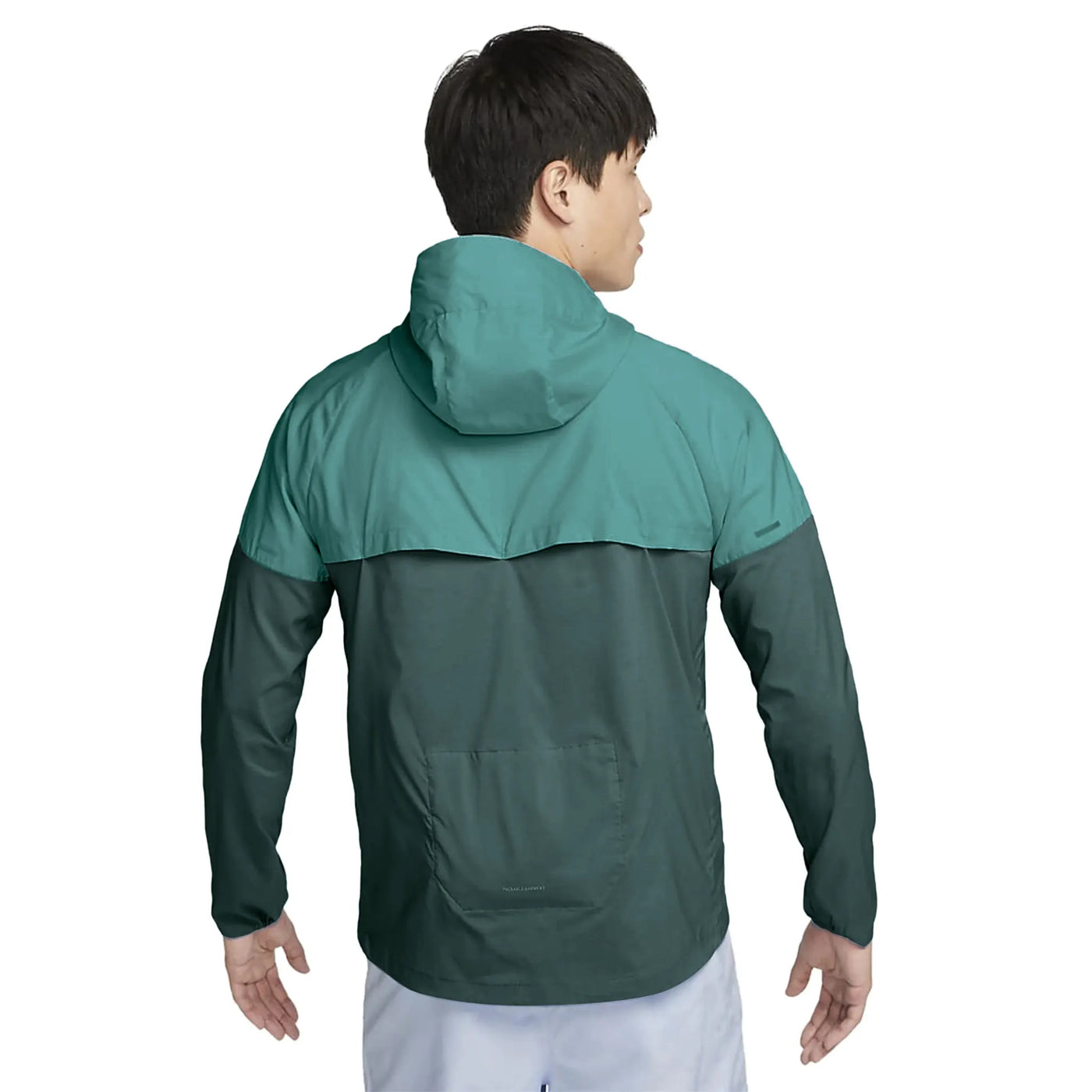 Veste Nike Repel Packable Teal Windrunner — vue 2