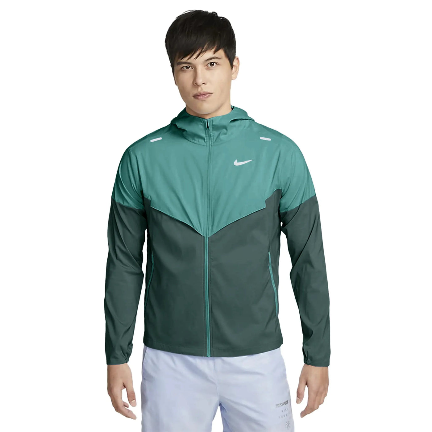 Veste Nike Repel Packable Teal Windrunner — vue 3
