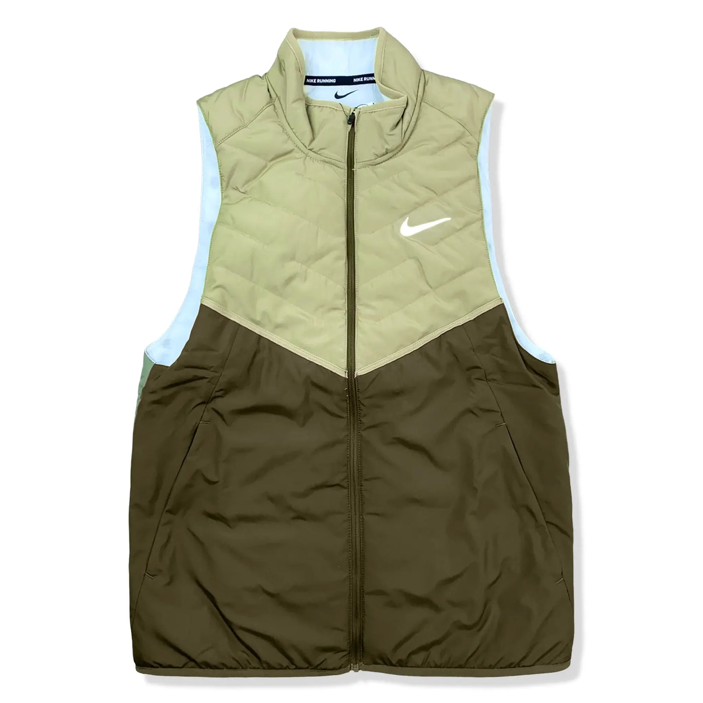 Gilet Nike Therma-fit Repel Vert Gilet