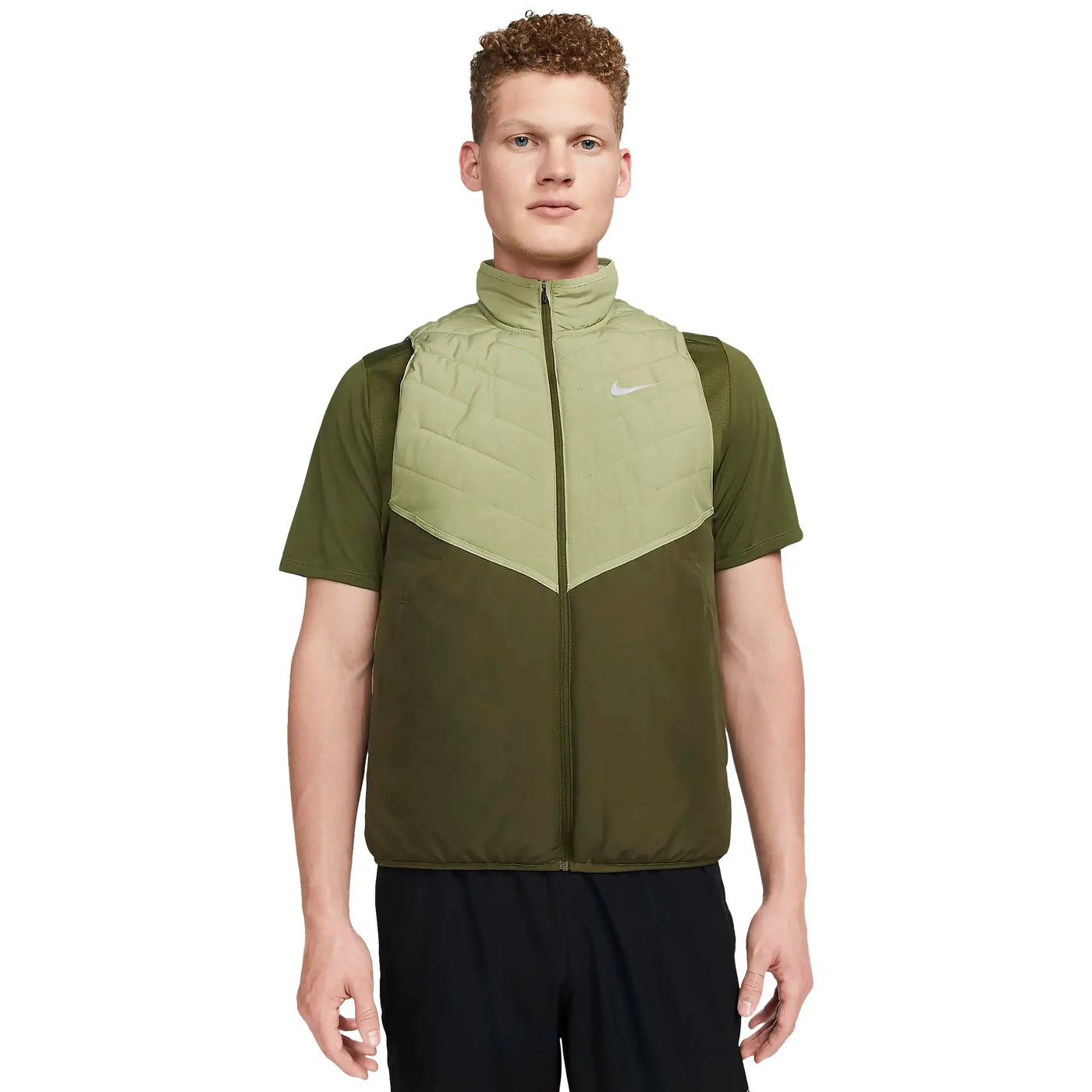 Gilet Nike Therma-fit Repel Vert Gilet — vue 3