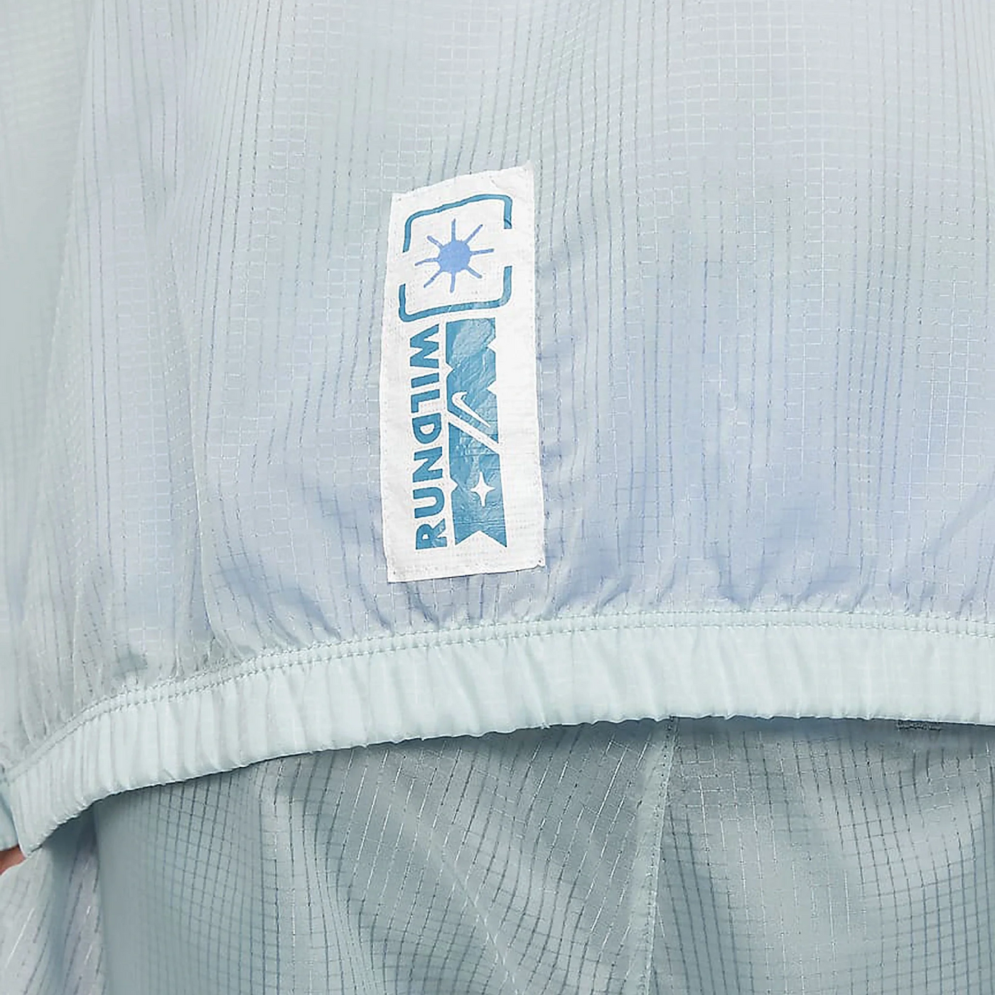 Veste Nike Wild Run Windrunner Bleu — vue 8