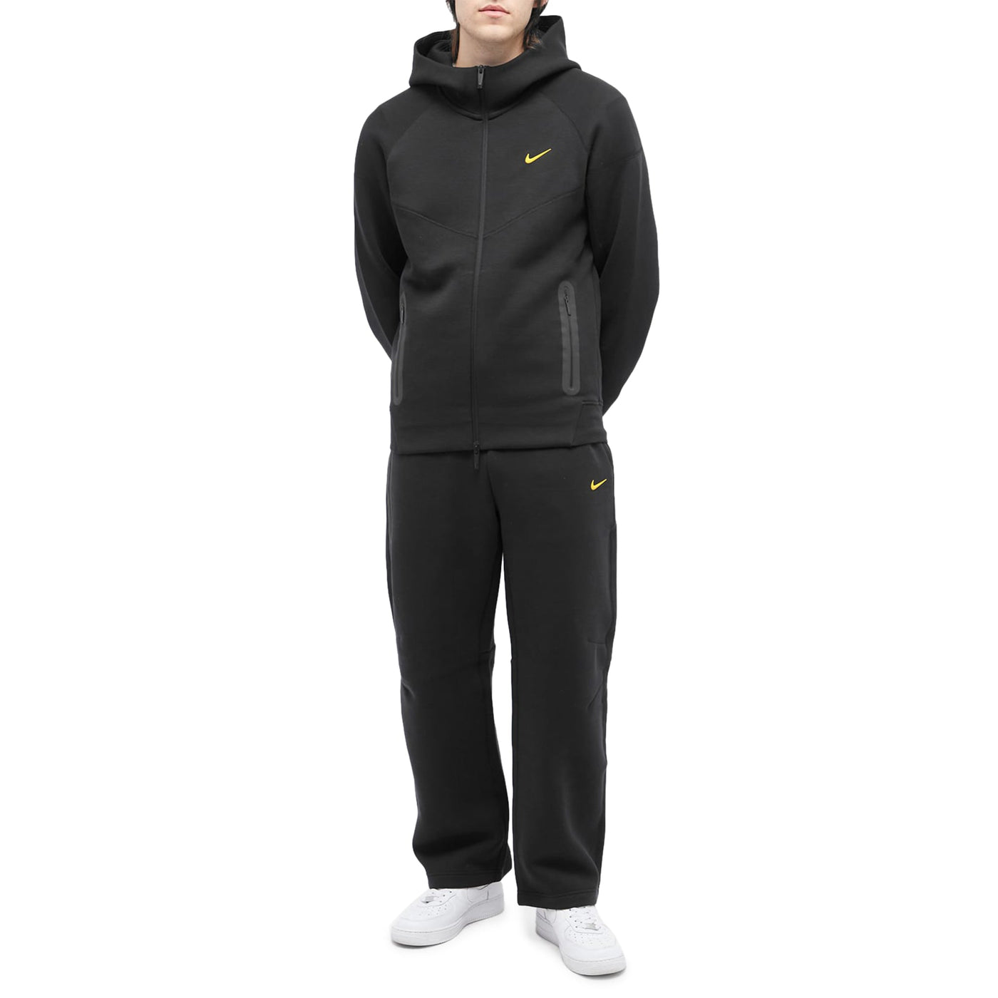 Baskets Nike × NOCTA Tech Fleece Noir Zip-up — vue 5