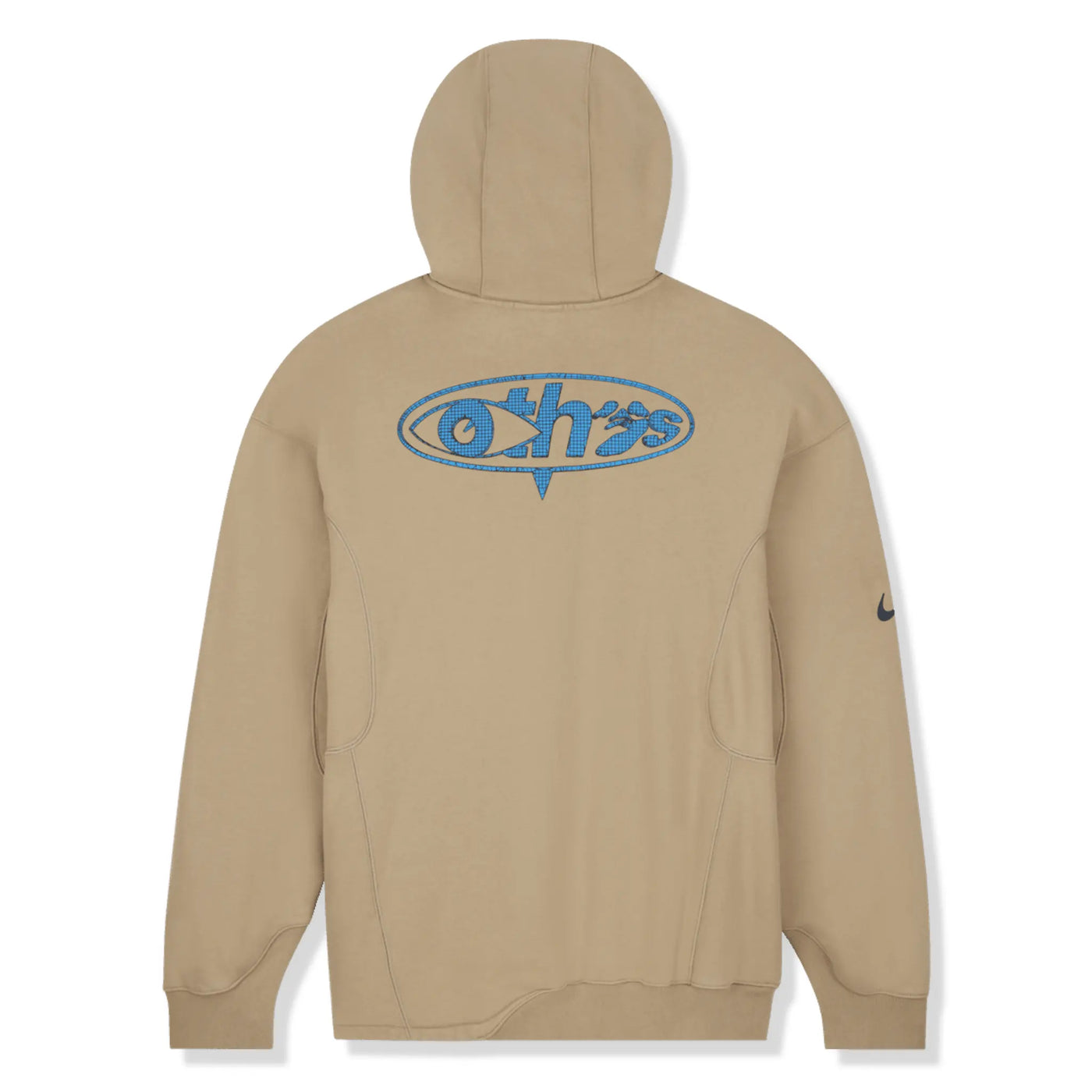 Hoodie Nike × 006 Fleece Beige — vue 2