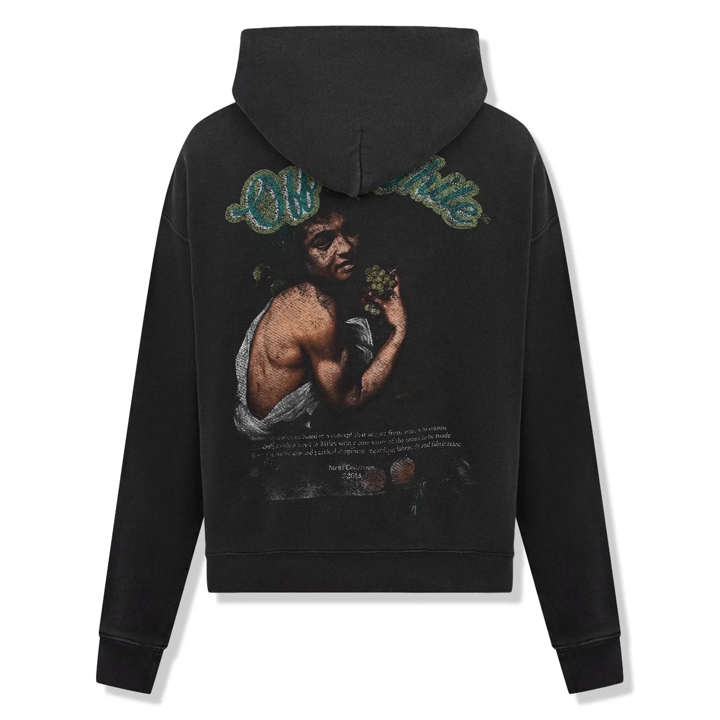 Hoodie Off-White Bacchus Skate Noir — vue 4