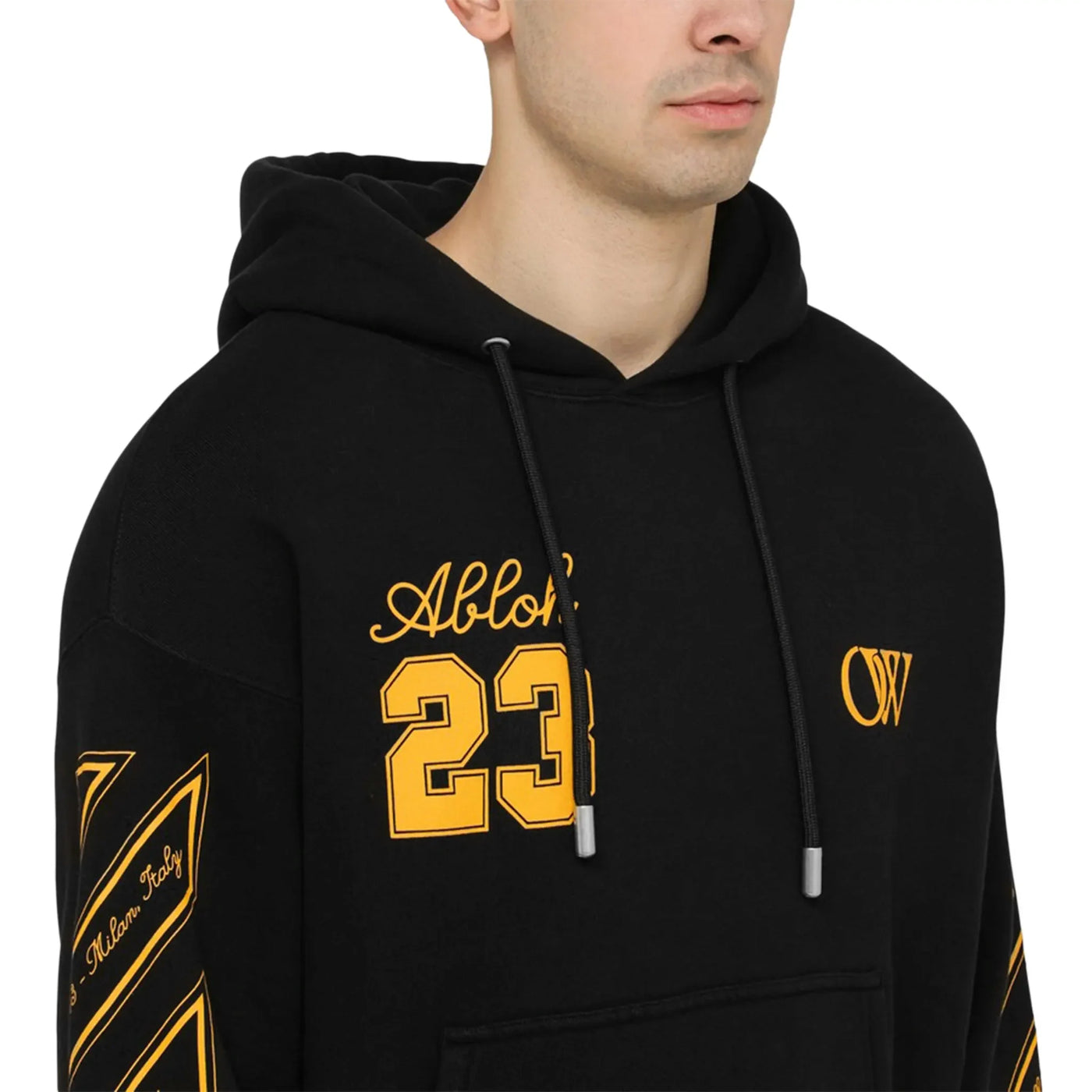 Hoodie Off-White OW 23 Skate Noir — vue 5