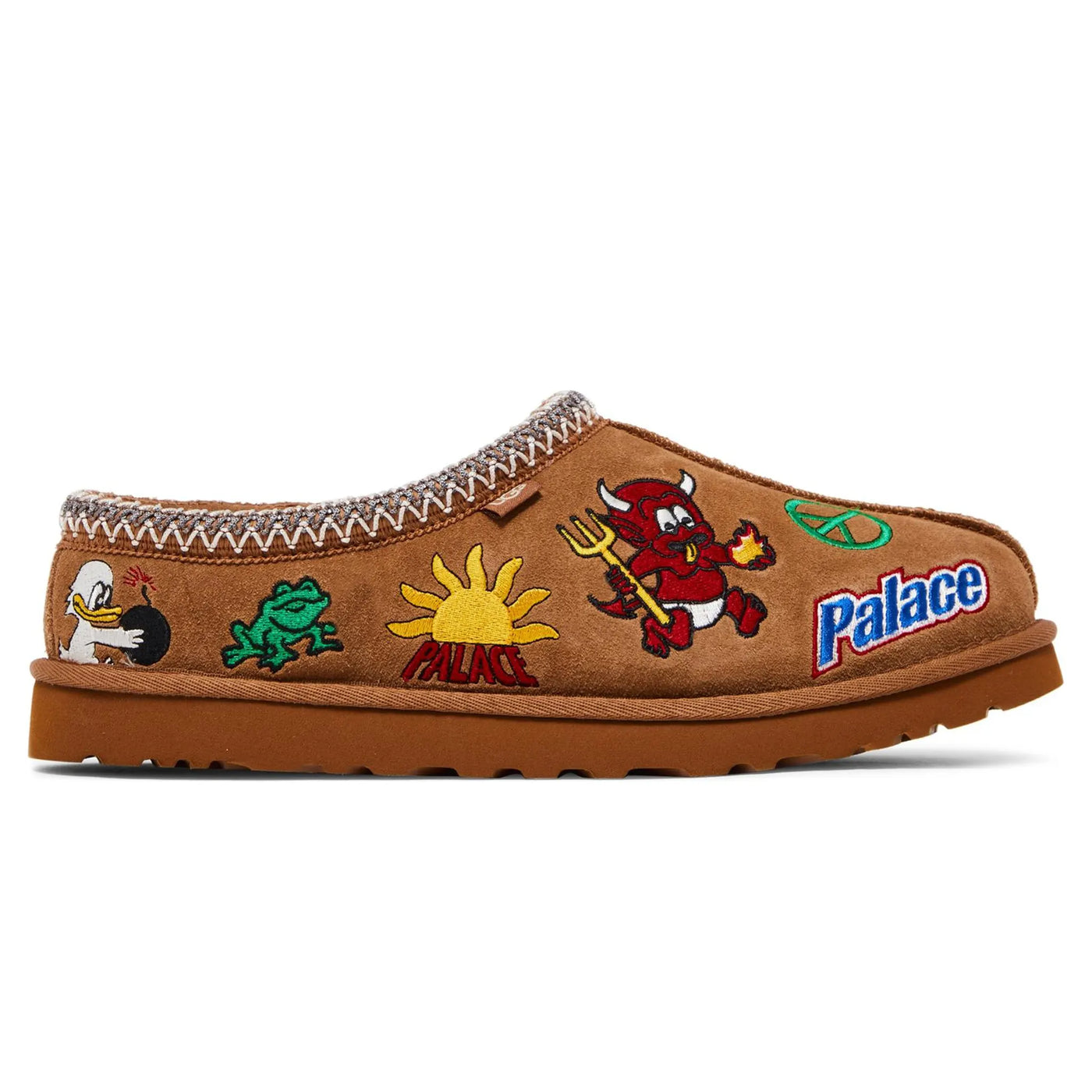 Chaussons UGG Palace × Tasman Chestnut Slippers