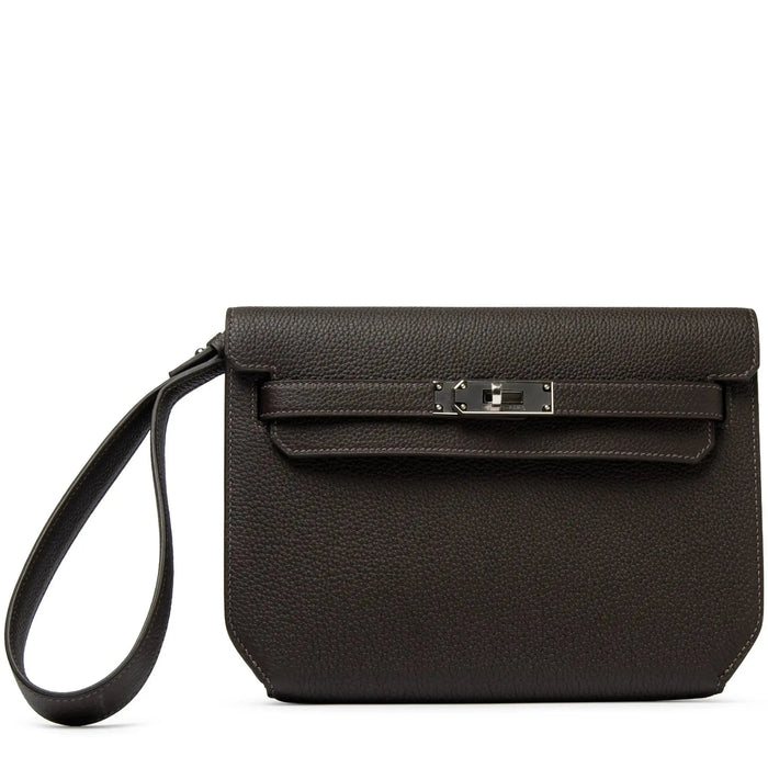 Pochette Cuir — Brun