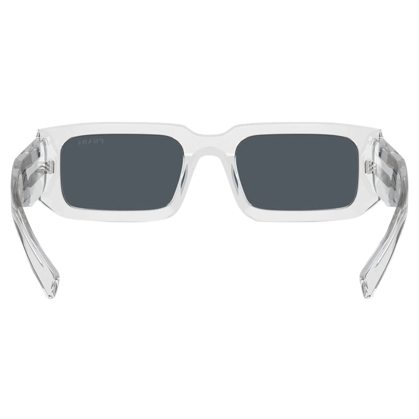Lunettes de soleil Prada PR 06YS 12R09T Transparent Gris — vue 4