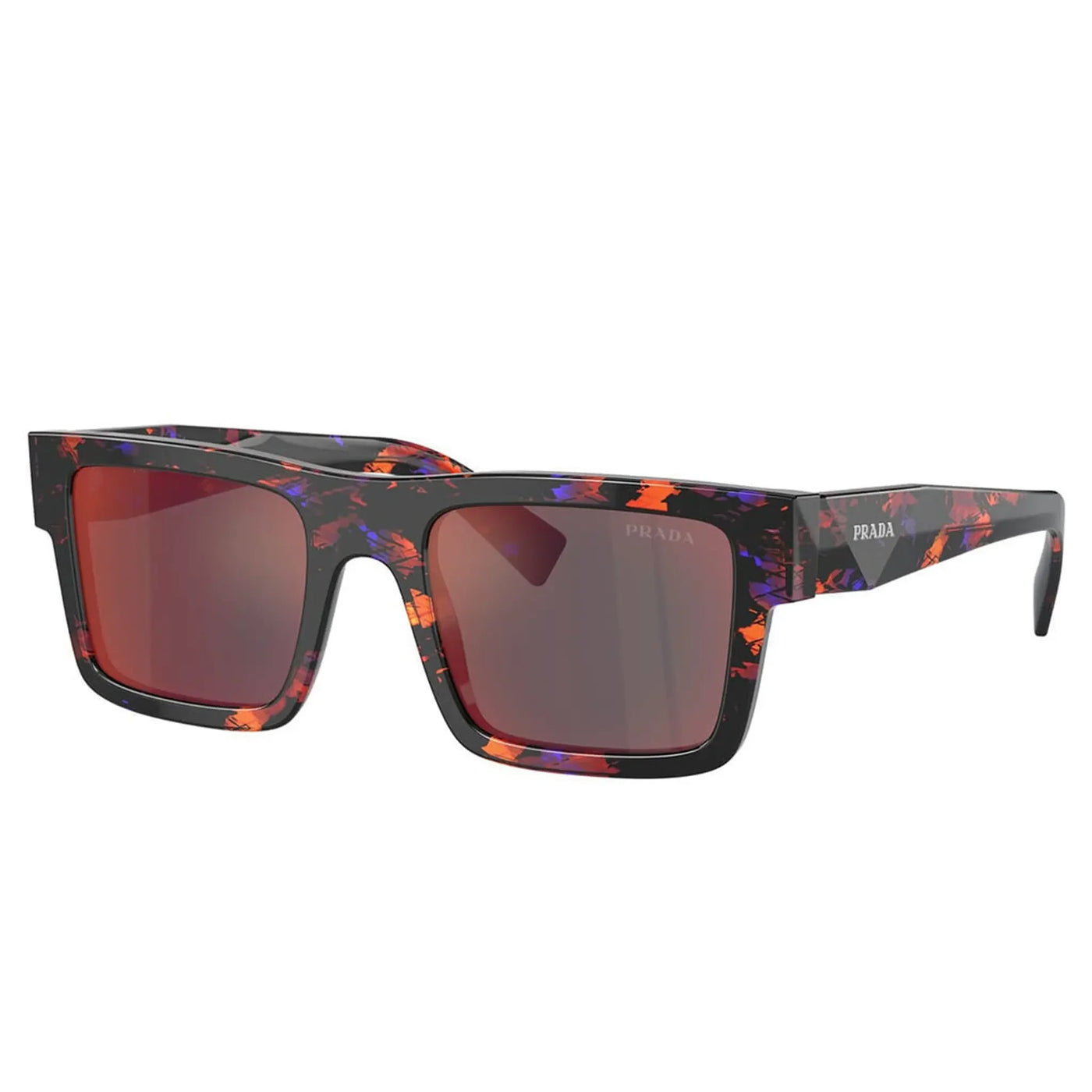 Lunettes de soleil Prada PR 19WS 06V40E Abstract Orange — vue 2