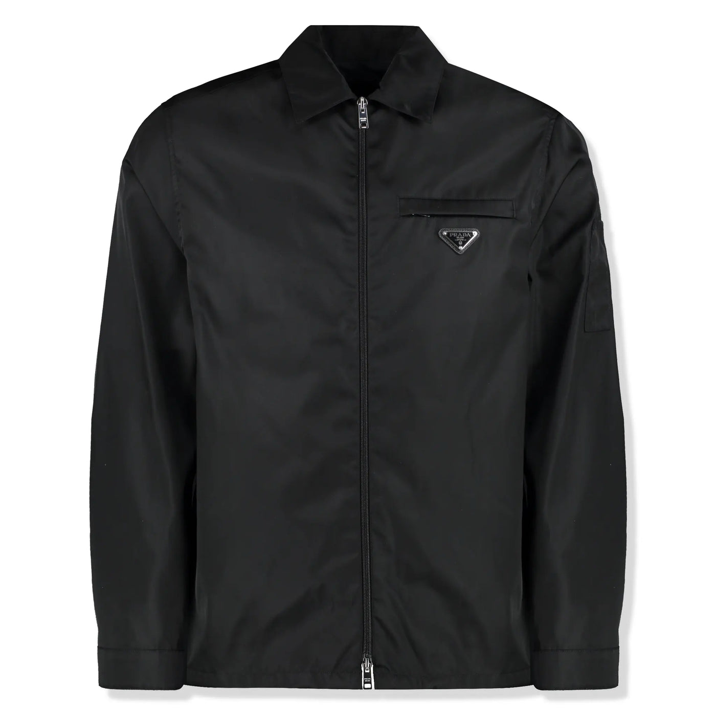 Veste Prada Re Nylone Classic Collar Noir