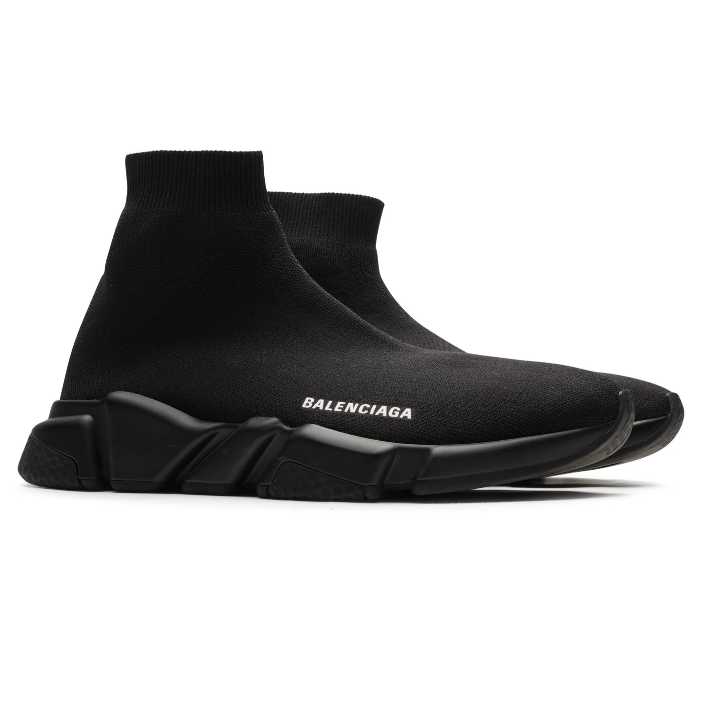 Baskets Balenciaga Preloved - Speed Knit Sock Noir — vue 2