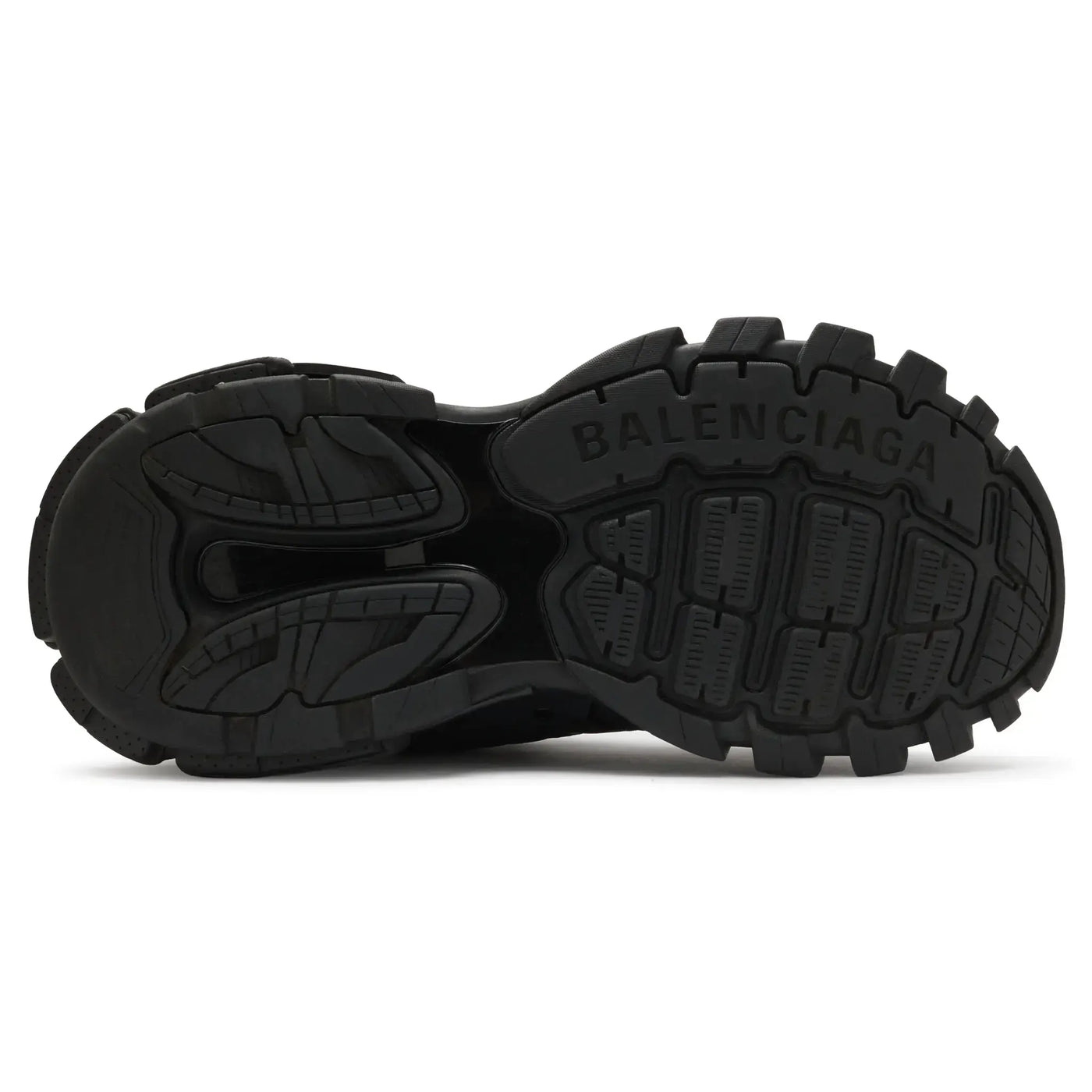 Baskets Balenciaga Preloved - Track 2.0 Triple Noir Clear Sole — vue 5