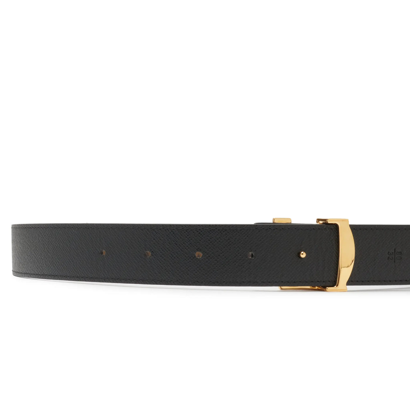 Ceinture Louis Vuitton Preloved - Initiales Monogram 32mm Marron (F) — vue 5