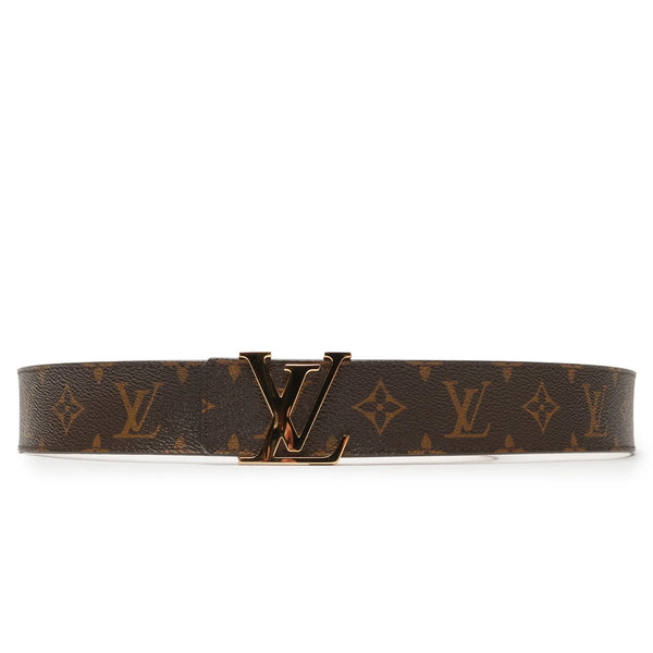 Ceinture Louis Vuitton Preloved - Initiales Monogram 40mm Marron