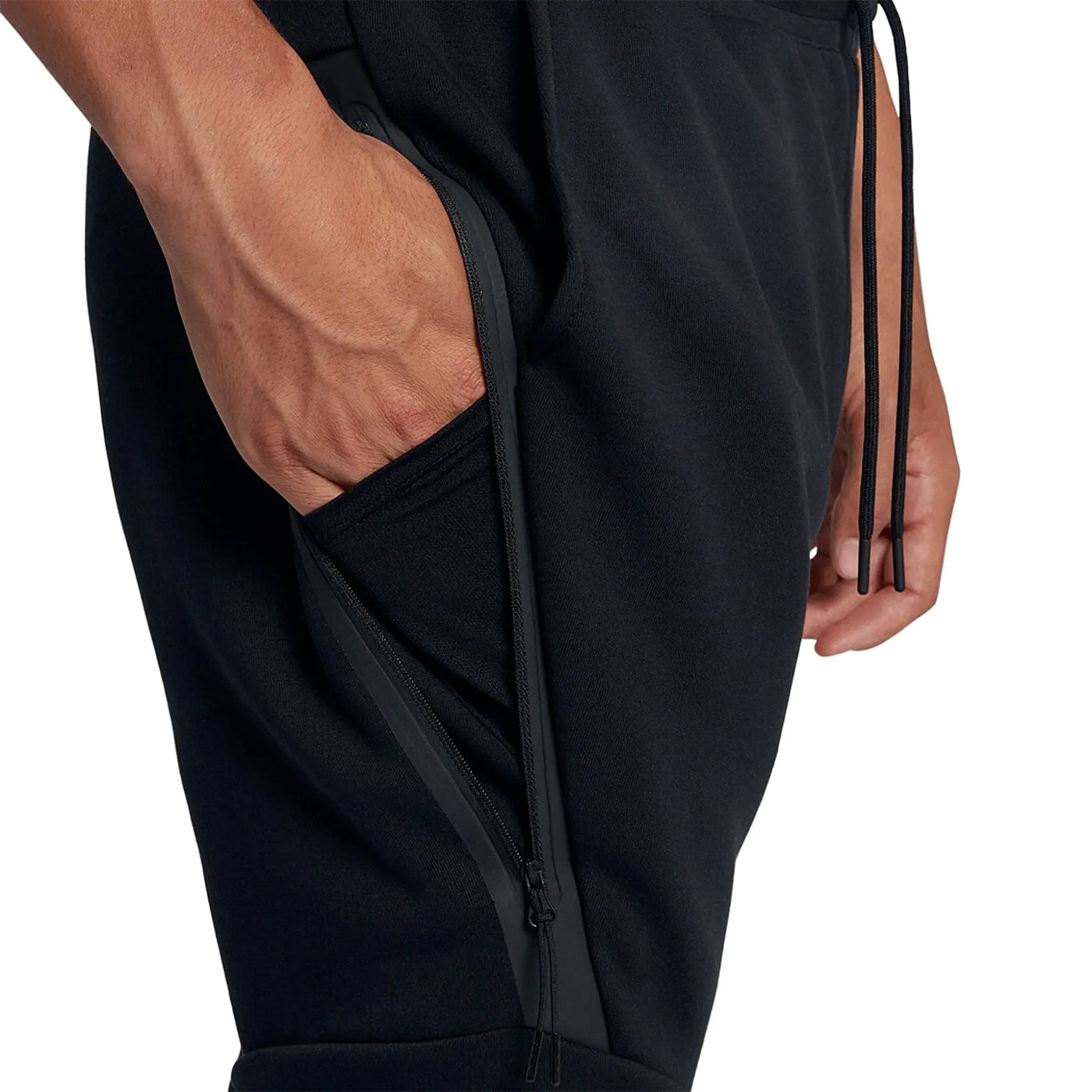 Jogging Nike Preloved - Tech Fleece Noir Sweatpants — vue 5