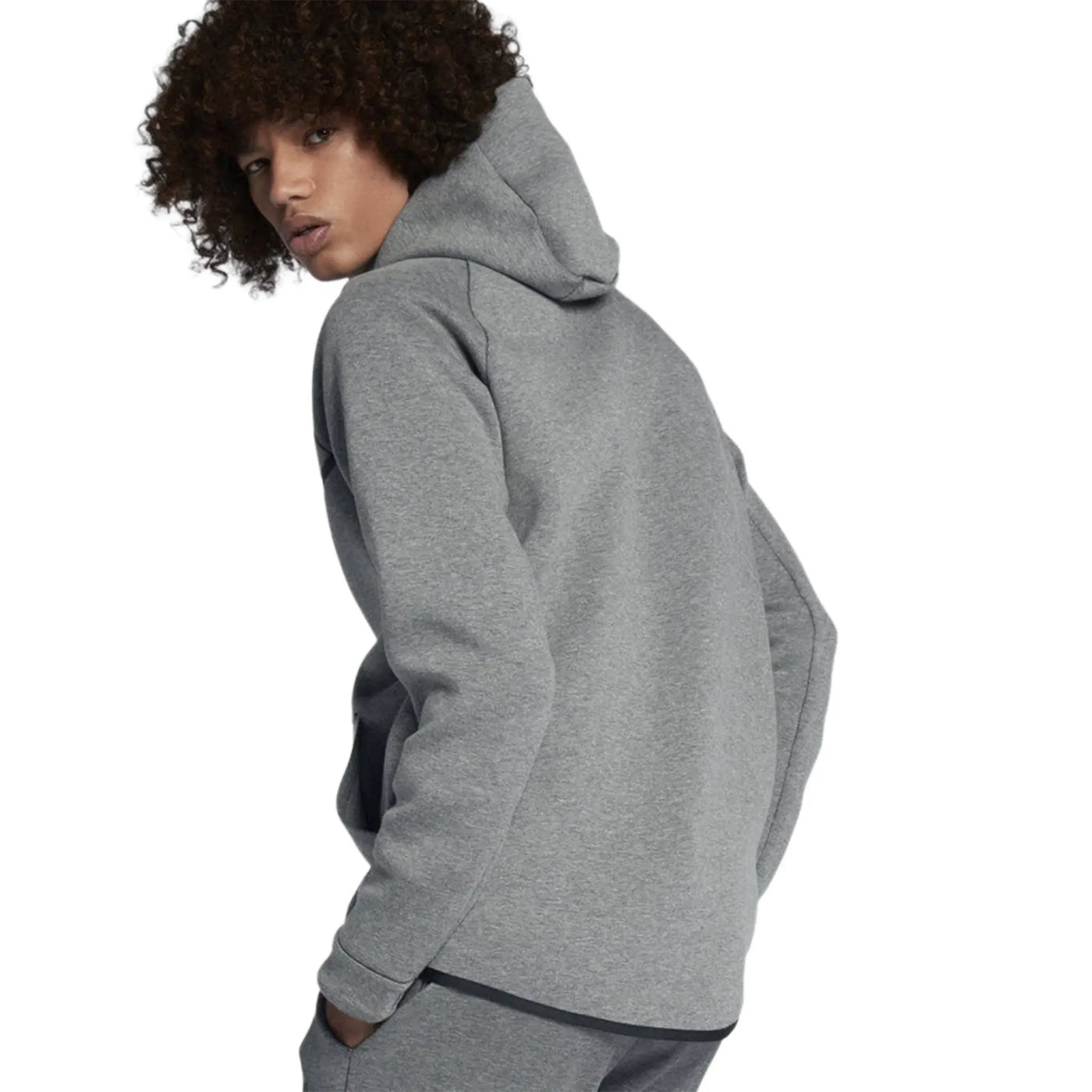 Survêtement Nike Preloved - Tech Fleece Carbon Heather Gris Tracksuit — vue 2