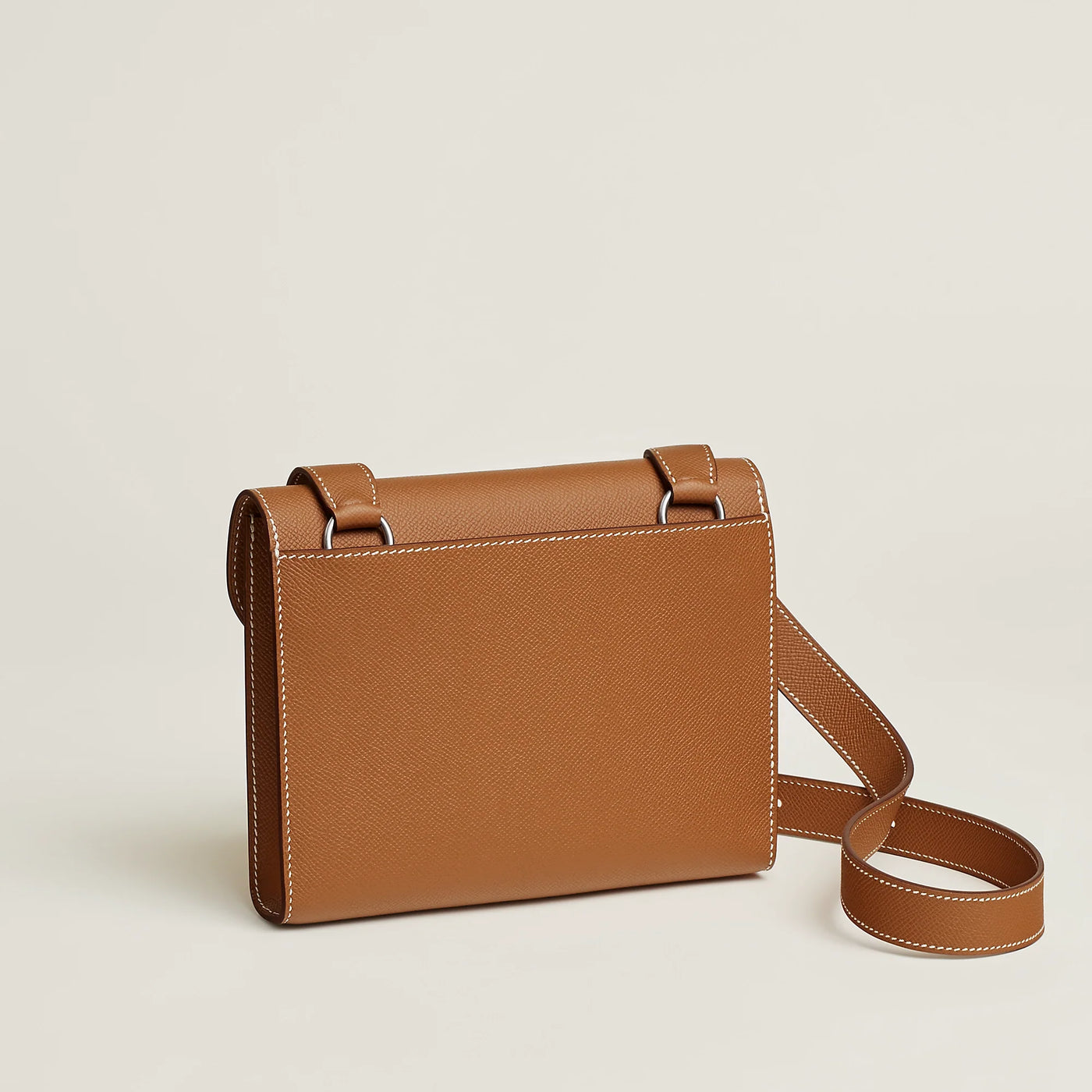 Sac Hermès à Dépêches 21 Or (F) — vue 2