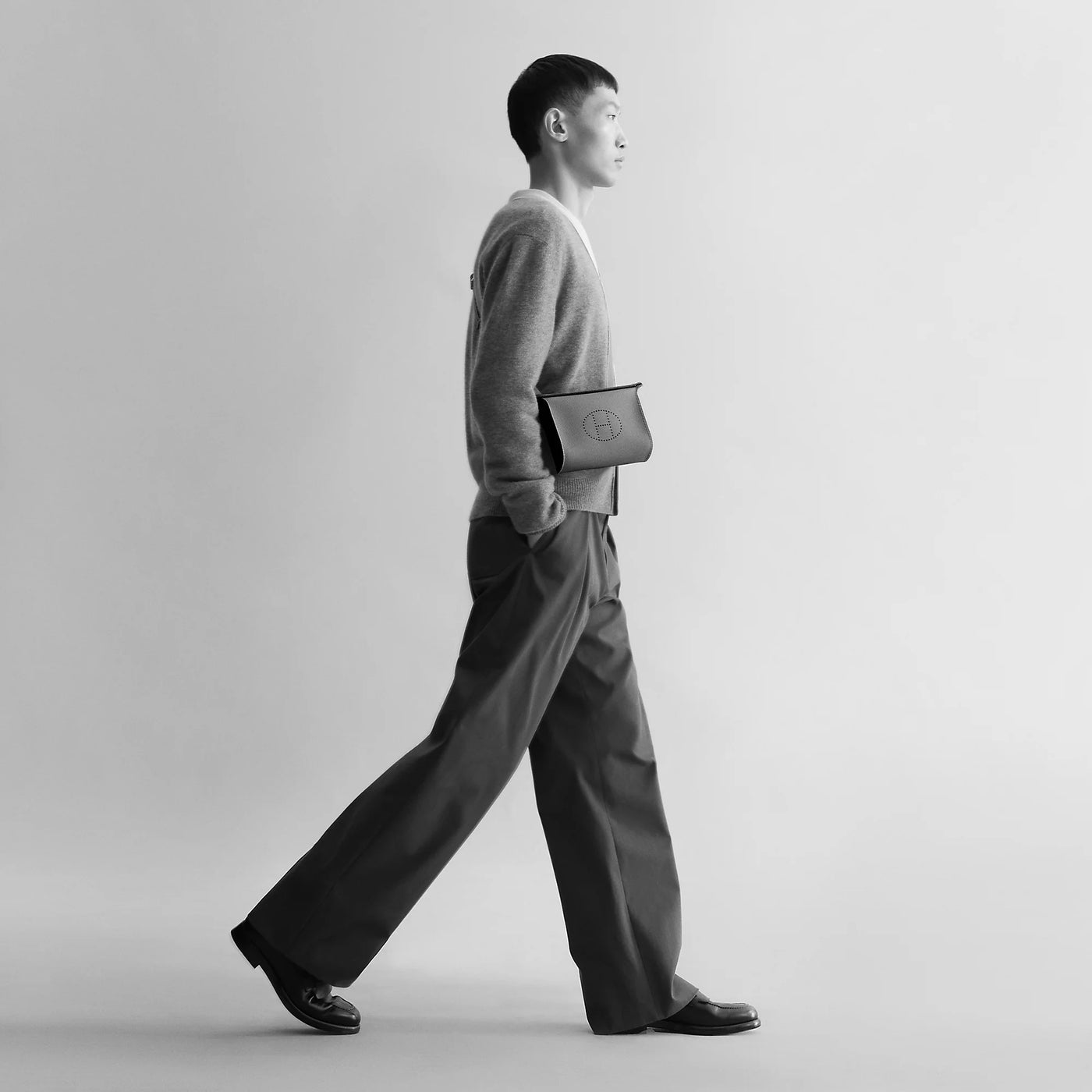 Sac Hermès Hermès Videpoches Étoupe (F) — vue 2