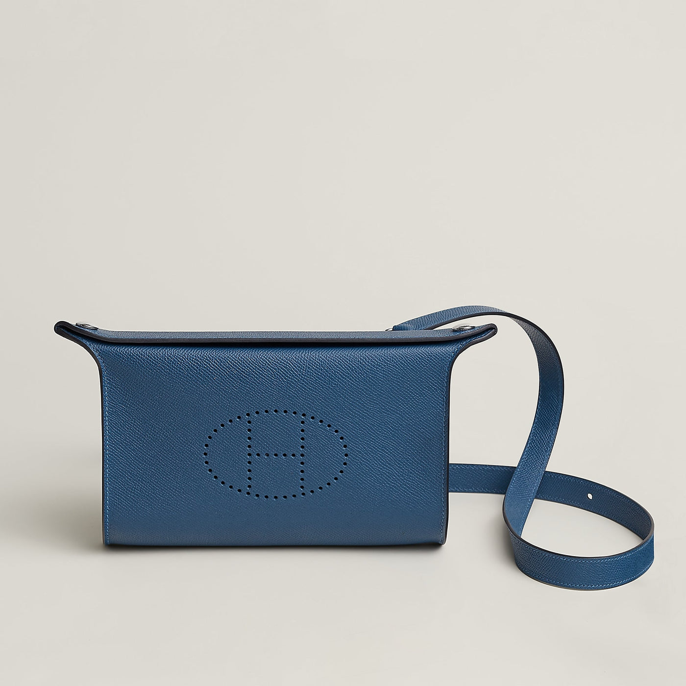 Sac Hermès Hermès Videpoches Bleu (F)
