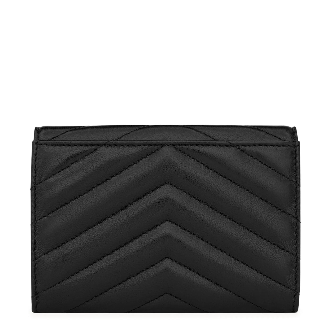 Portefeuille Saint Laurent Cassandre Matelasse Lambskin Small Envelope — vue 2